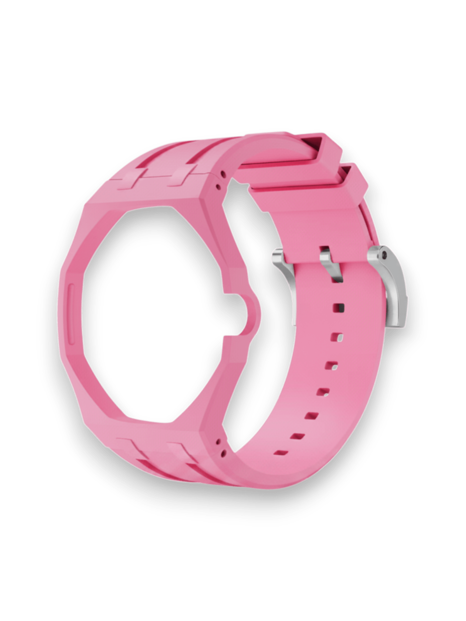 Ap Swatch Royal Pop Bioceramic And Silicone Strap Pink