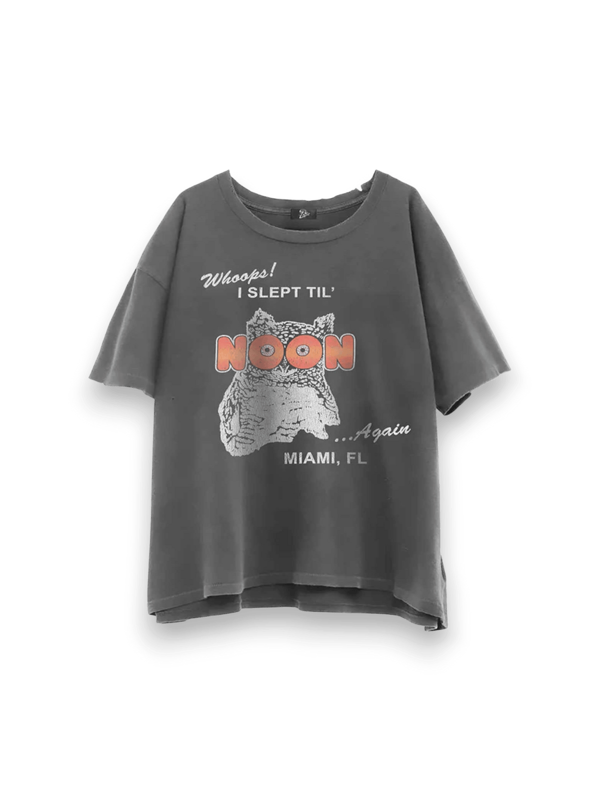 Triple Sevens Night Owl Tee Black