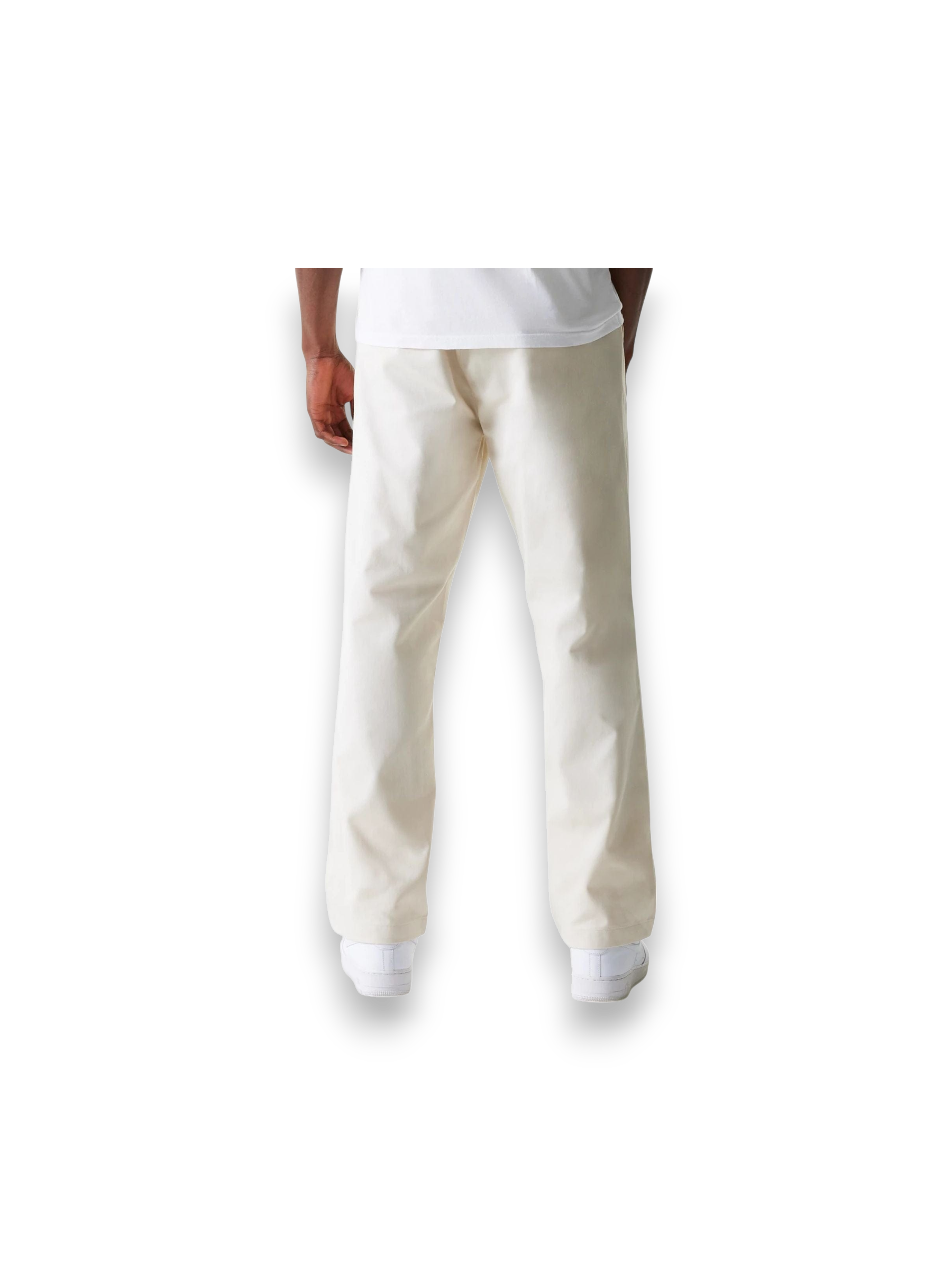 New Era Light Beige Chino Trousers
