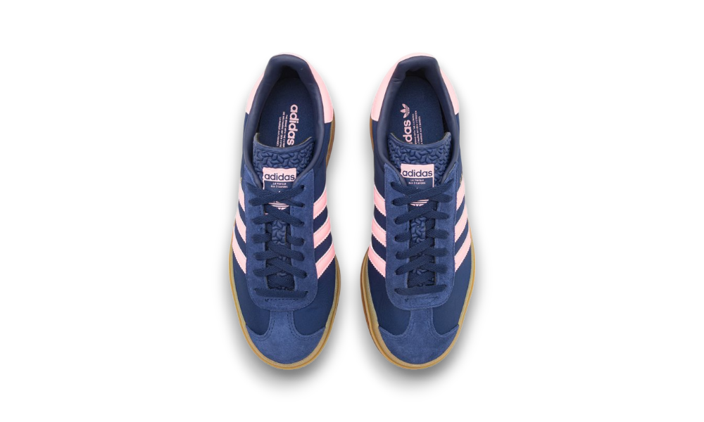 Adidas Gazelle Bold Dark Blue Pink Spark
