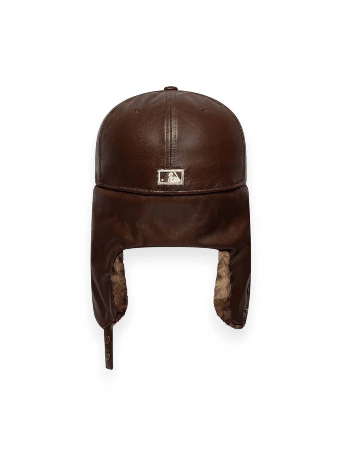 New Era Cap 59FIFTY Fitted Dogear New York Yankees MLB Leather Brown
