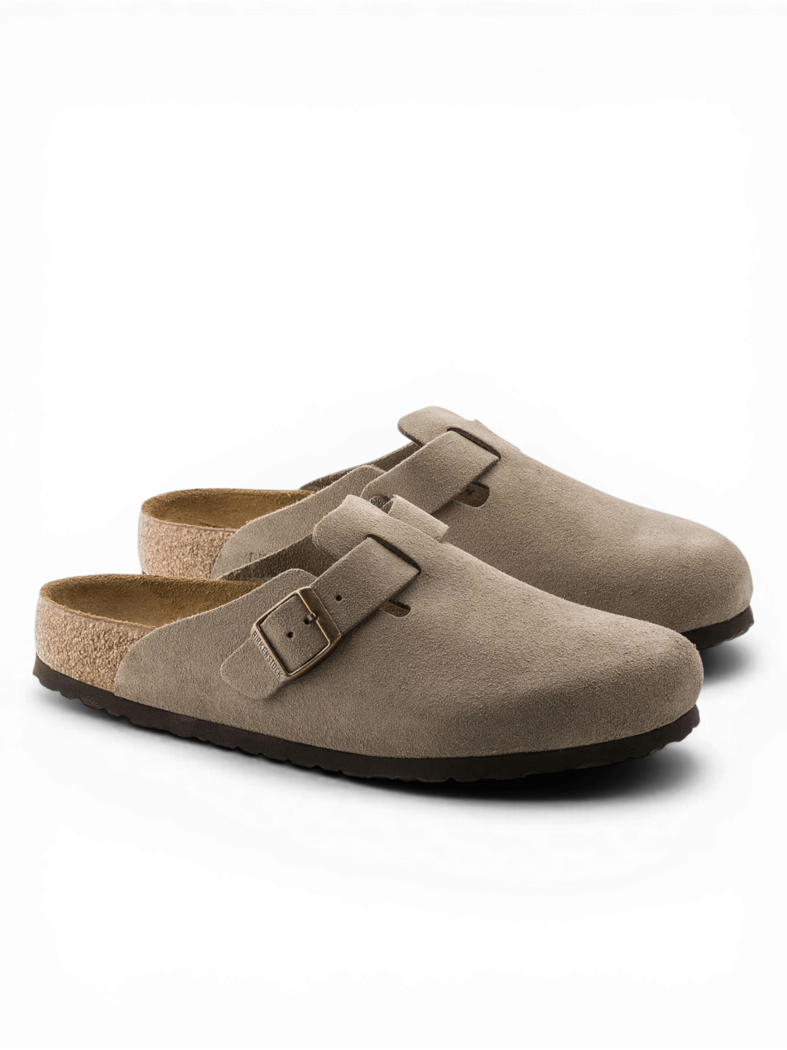 Birkenstock Boston Suede Taupe