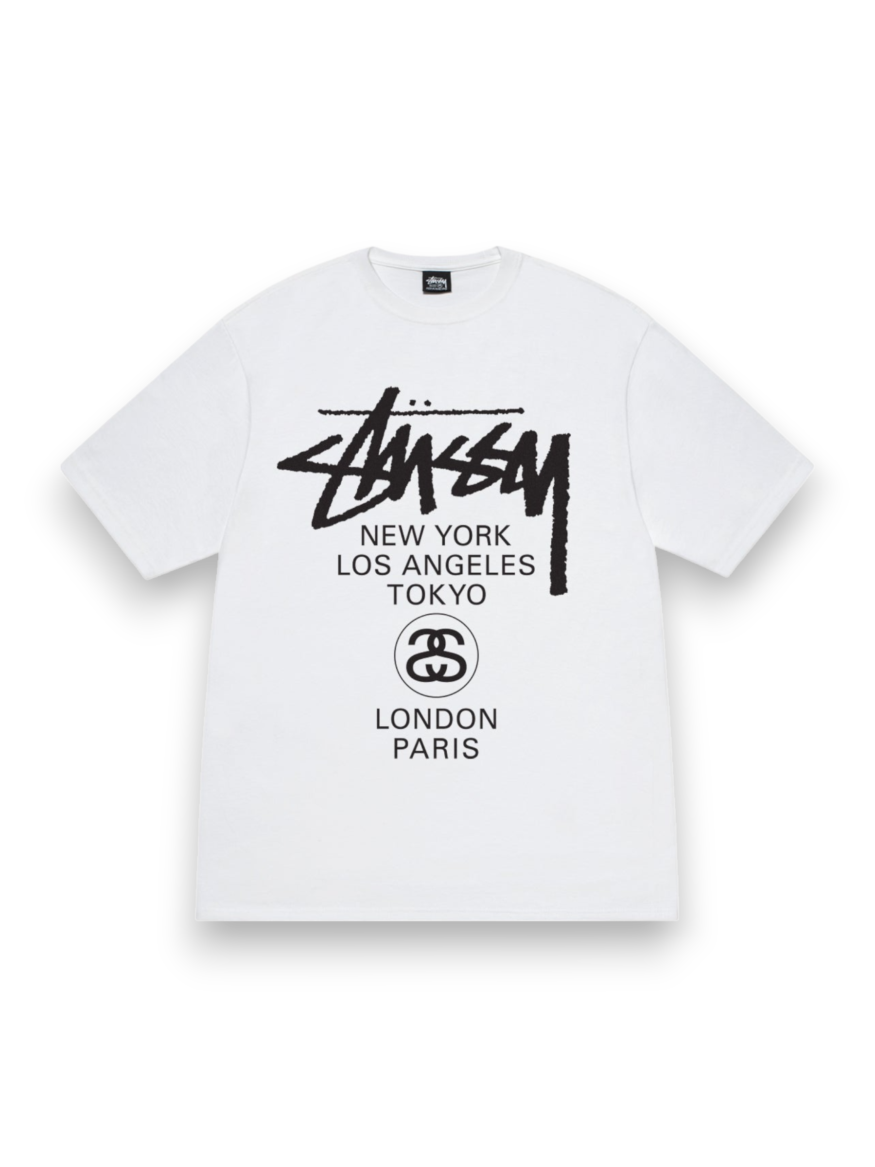 Stussy World Tour Tee White