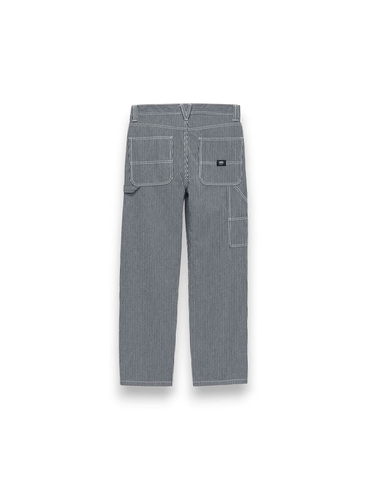 Vans Drill Chore Pants - Loose Tapered Carpenter - Black White