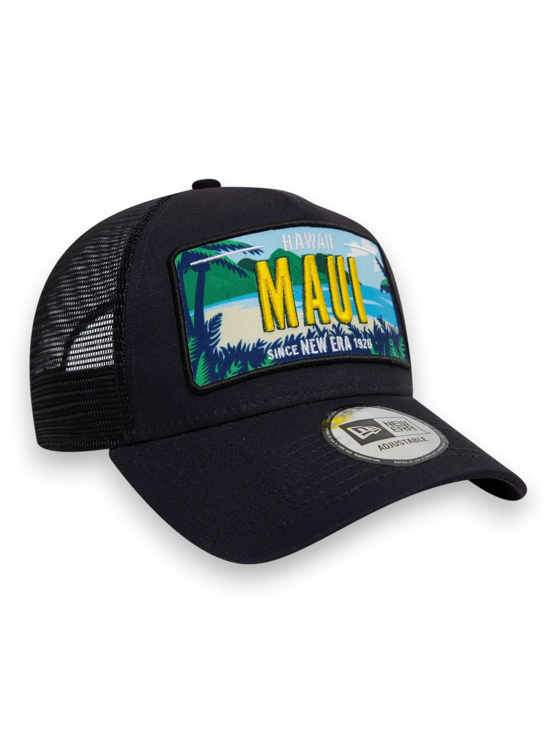 9FORTY A-Frame Trucker New Era Maui License Plate
