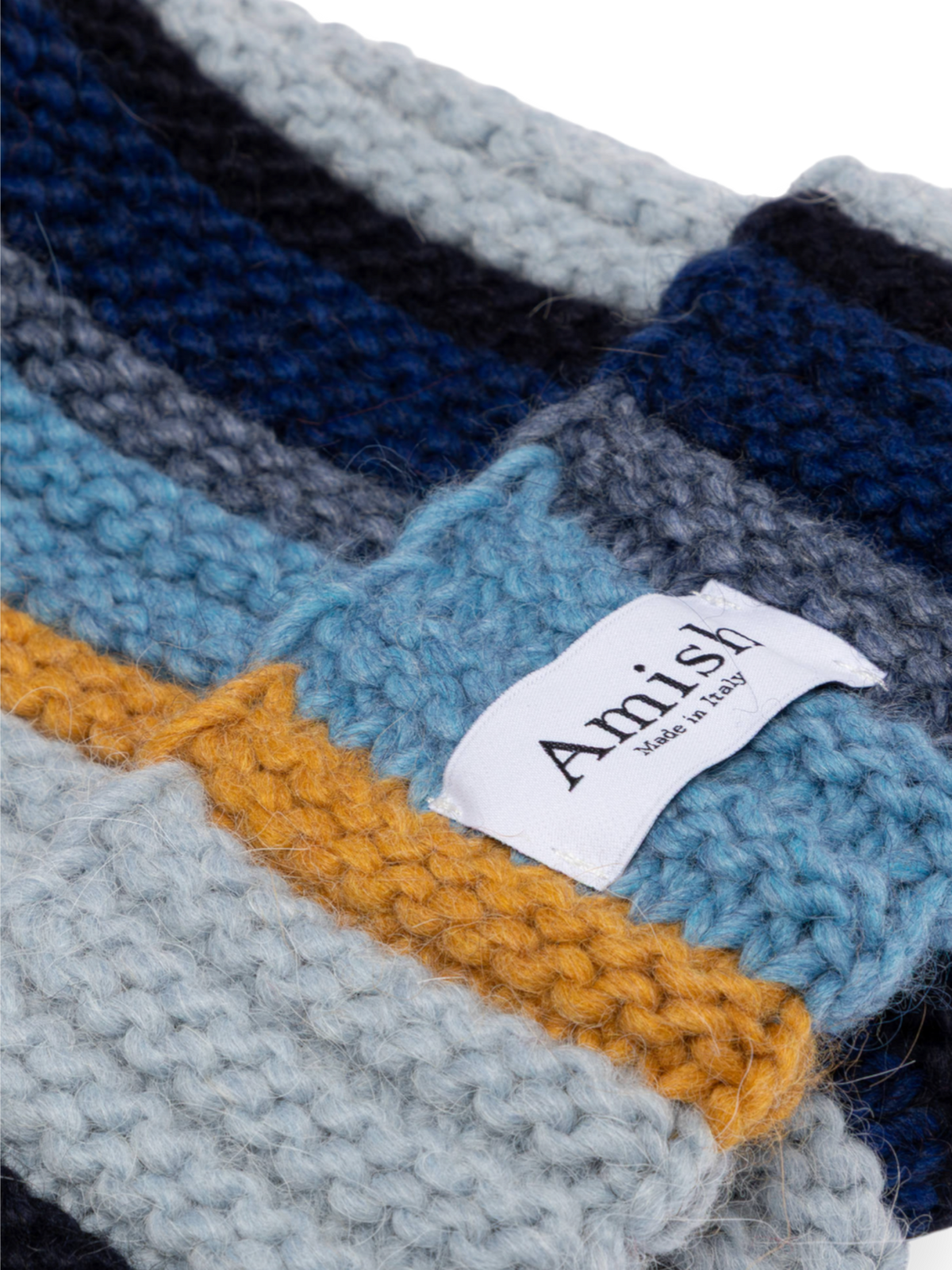 Amish Nomad Beanie Hat Blue Mix