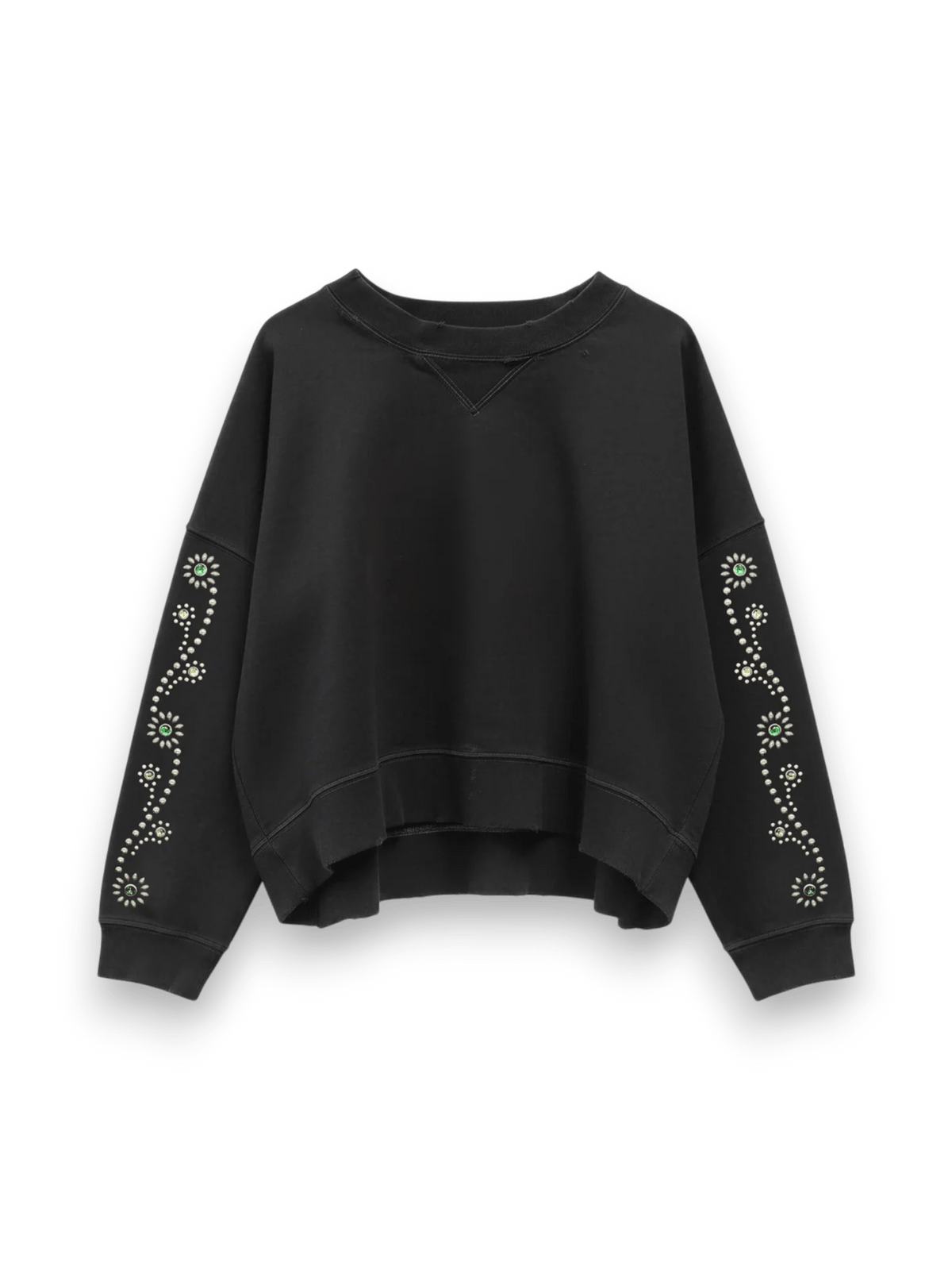 HTC PAISLEY SWEATER WOMAN BLACK
