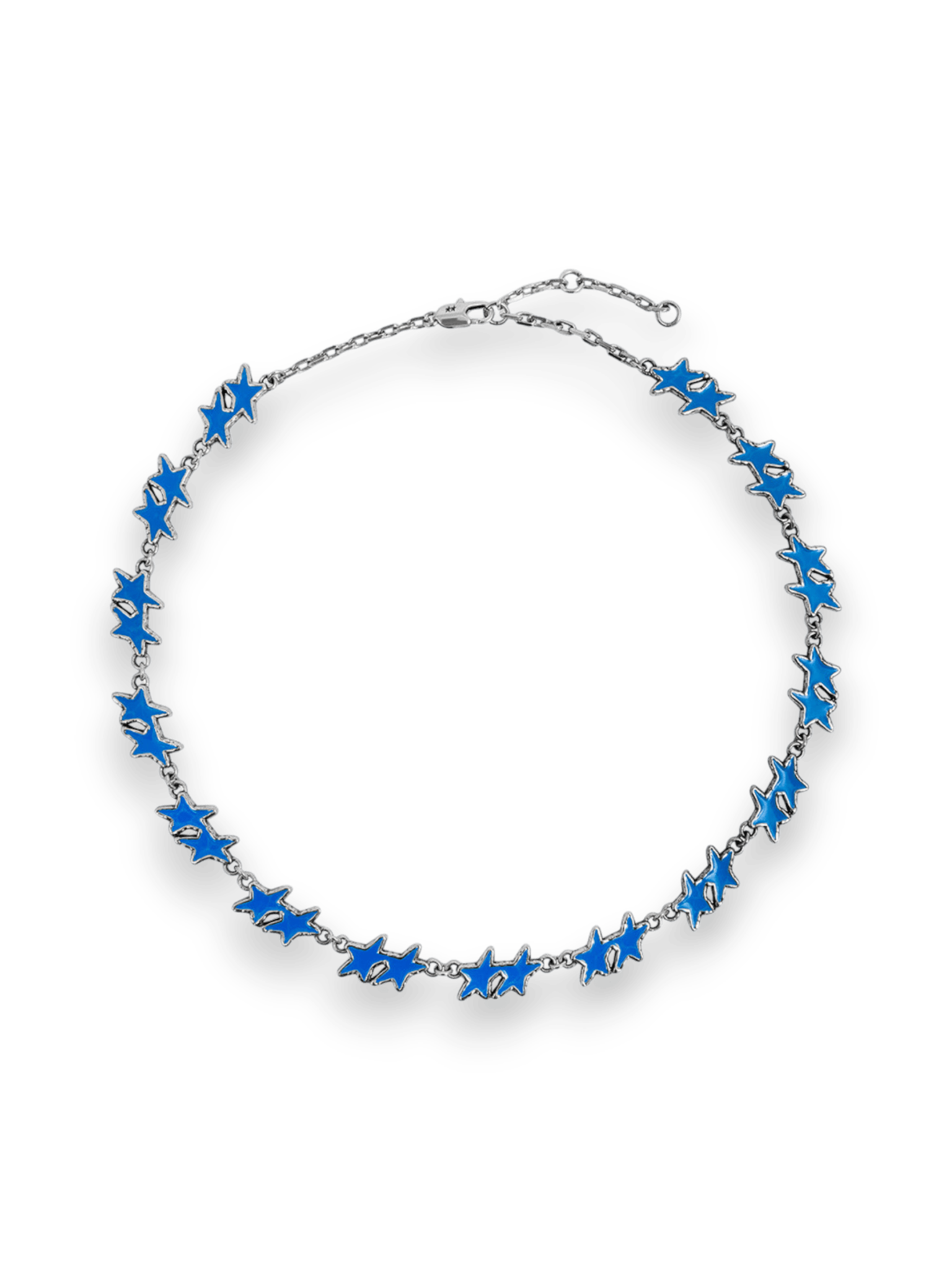 Twojeys Light Blue Melted Stars Necklace