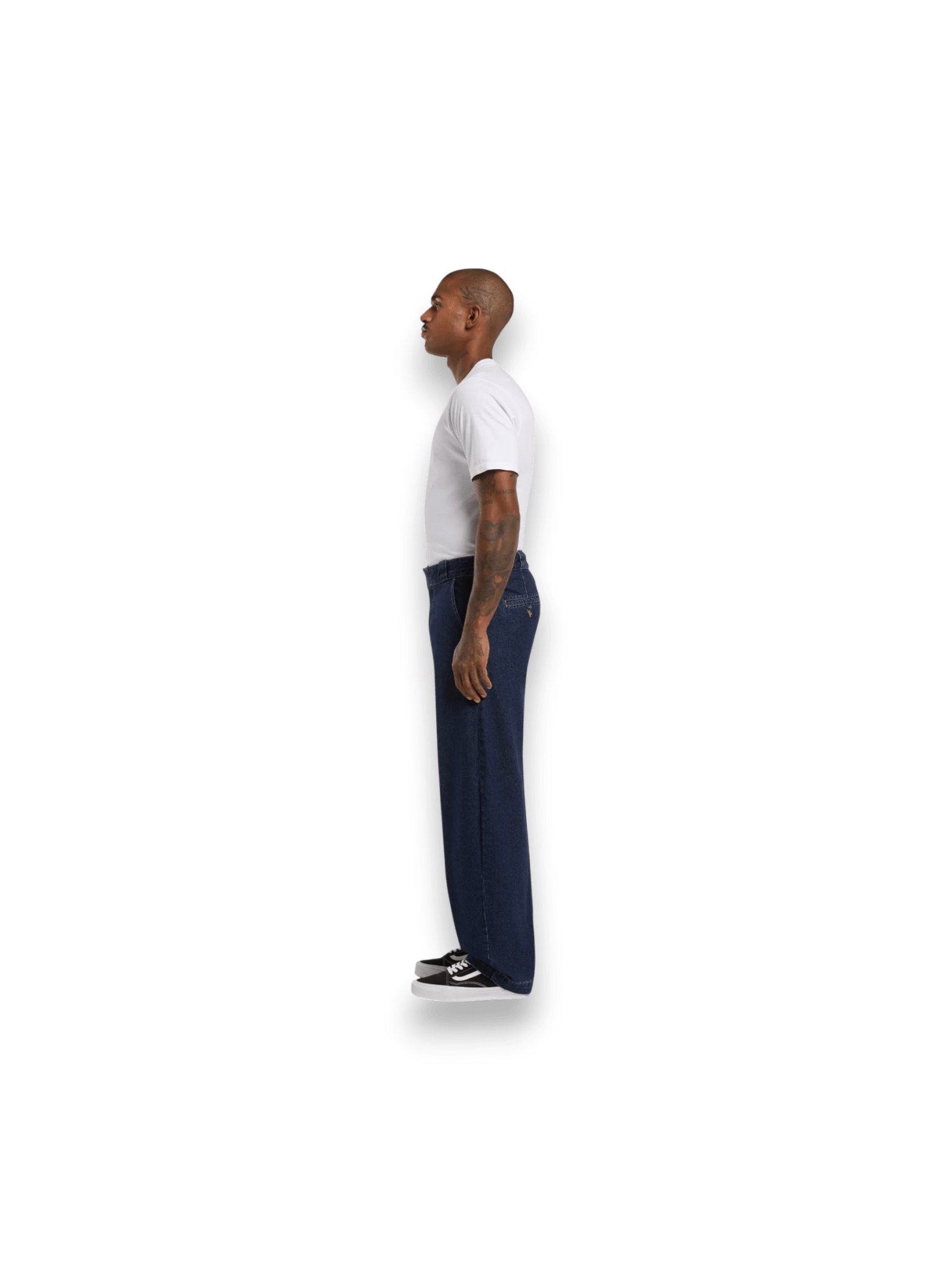 Dickies 877 Barrel Leg Work Jeans Uomo Dark Indigo