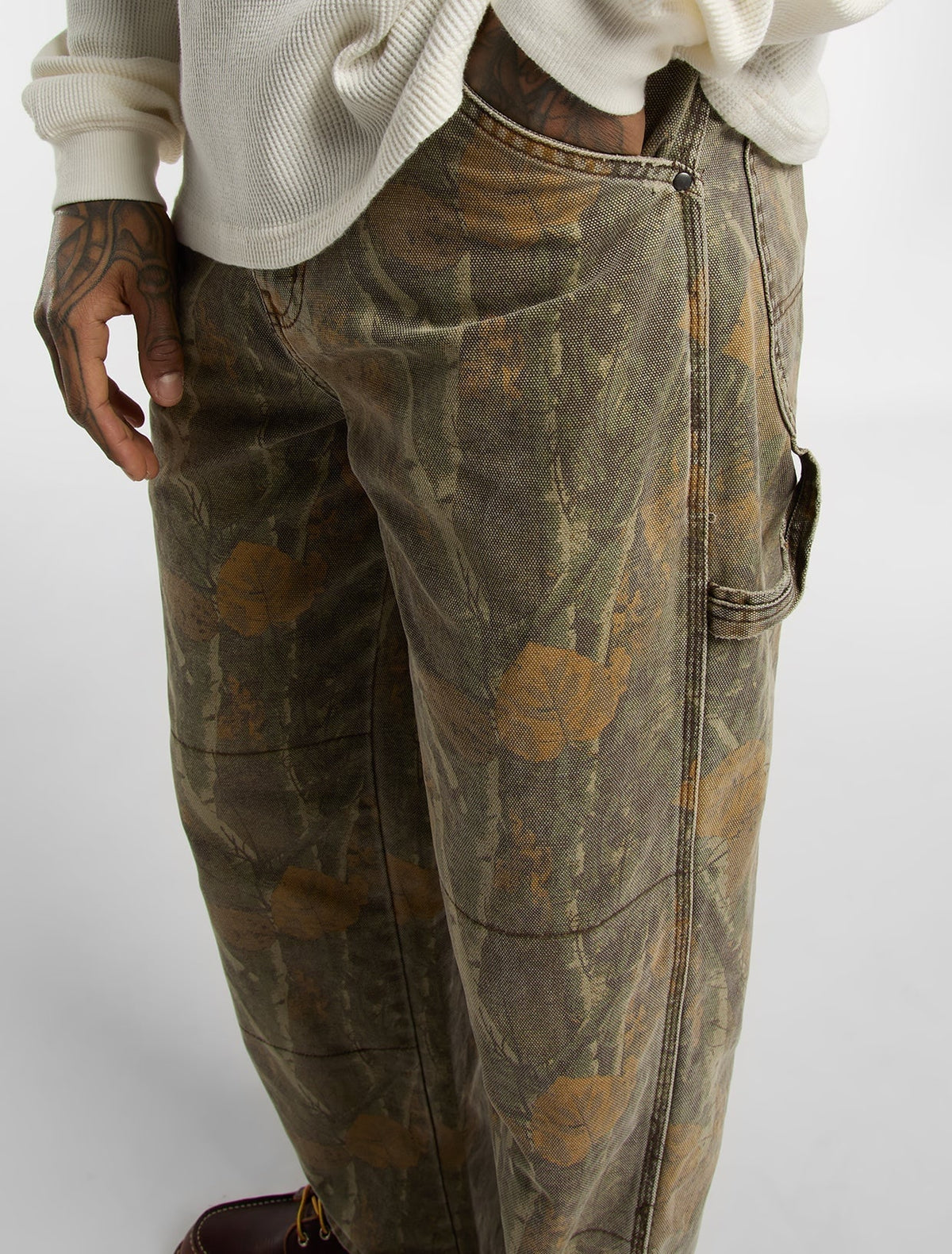Dickies Houck loose straight camouflage canvas Hose