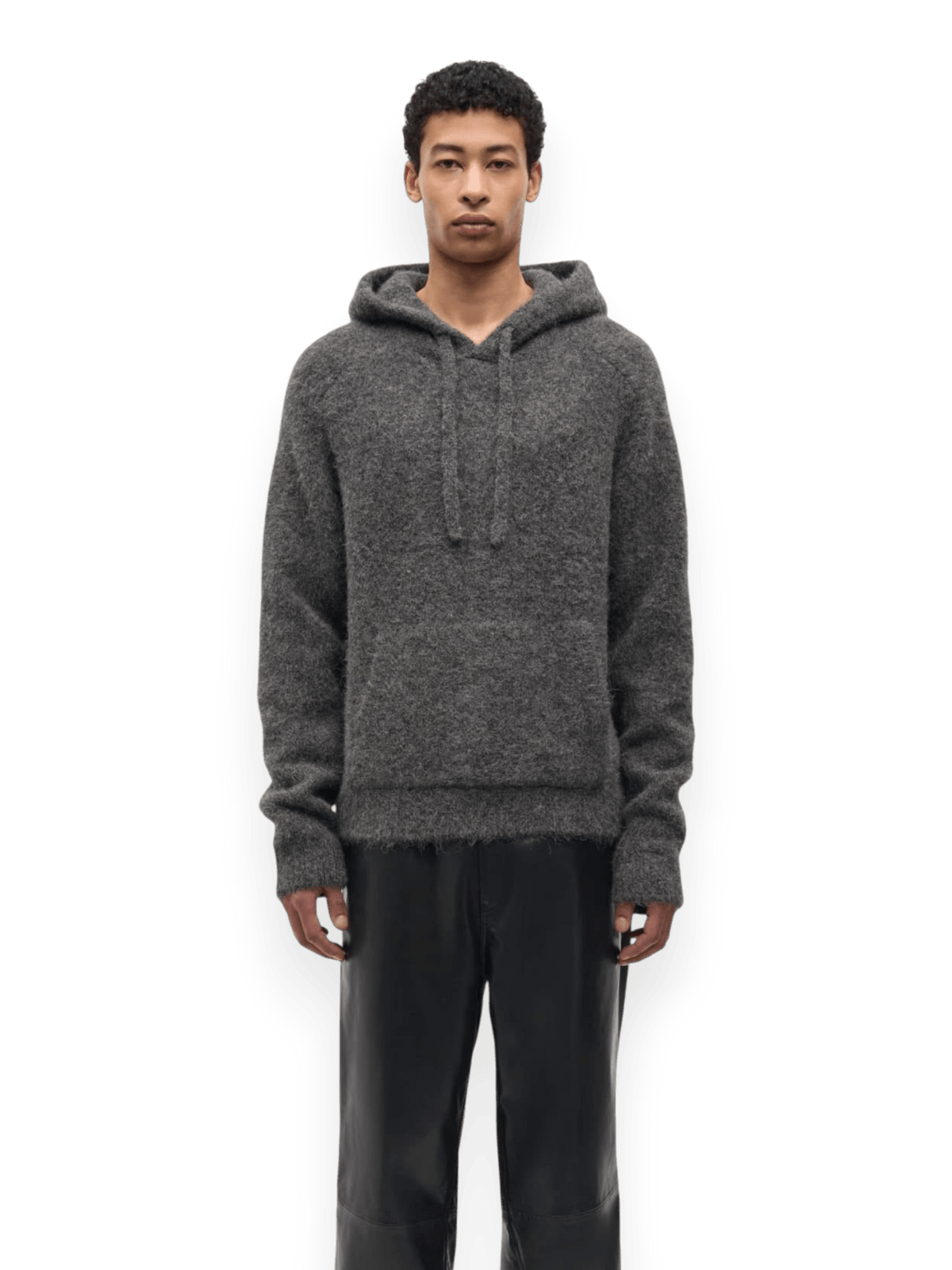 Samsoe Sajob Hoodie Dark Grey