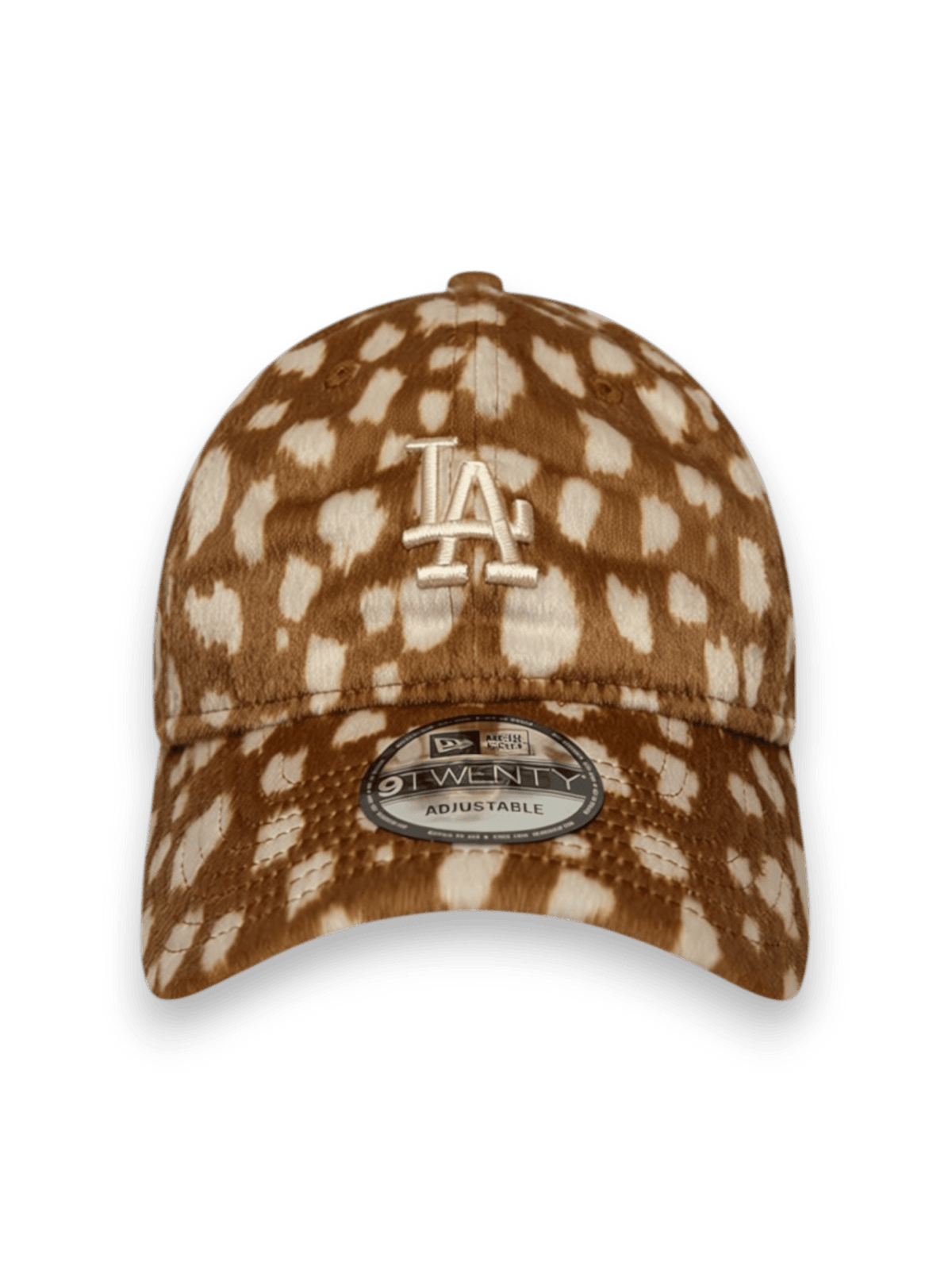 New Era Cap 9TWENTY LA Dodgers Animal Print Dark Beige