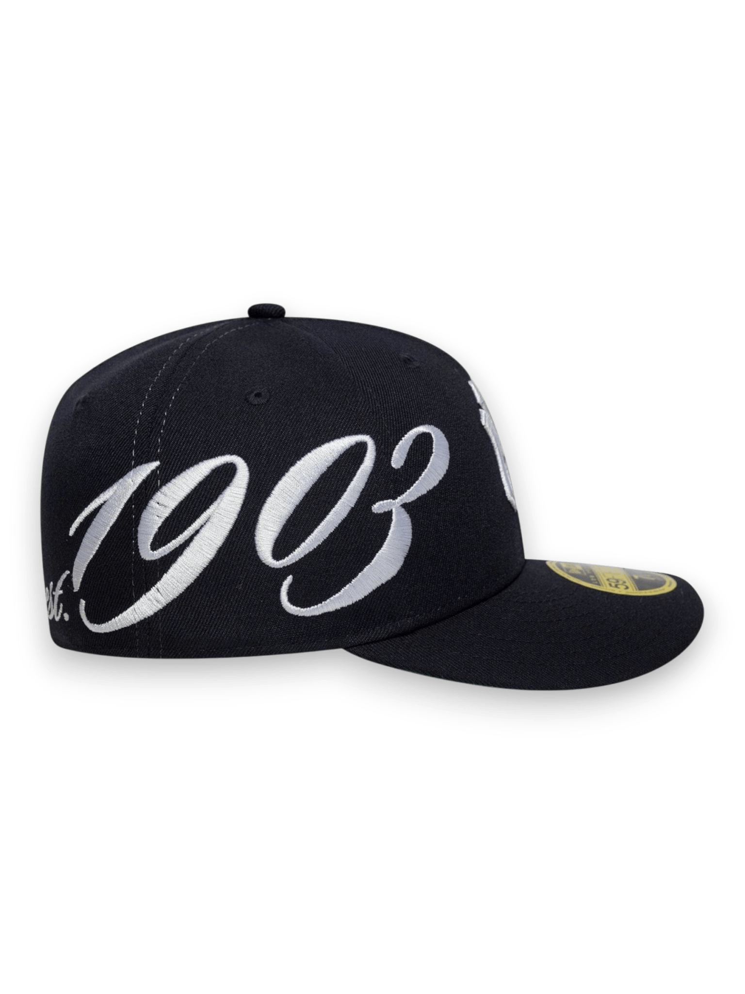 New Era 59FIFTY Fitted Low Profile New York Yankees MLB Est Script Blu Navy