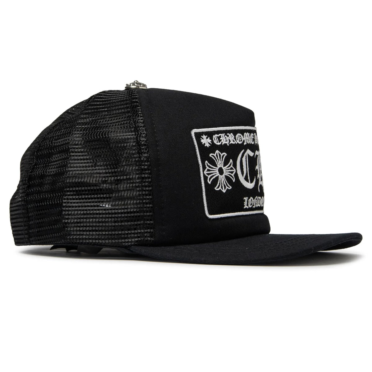 Chrome Hearts CH London Trucker Cap Black/White