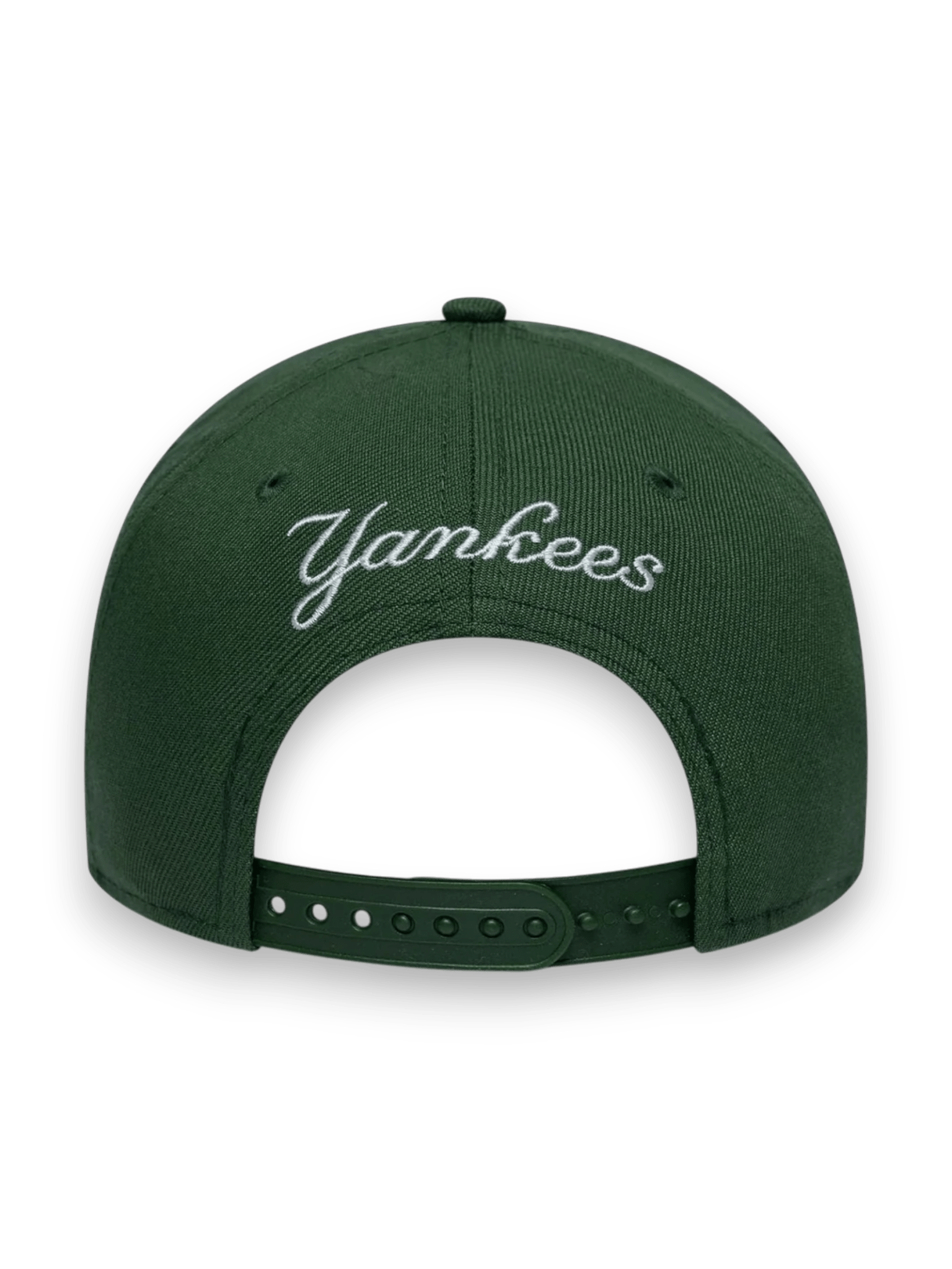 New Era E-Frame New York Yankees 9FORTY MLB Outline Script Dark Green