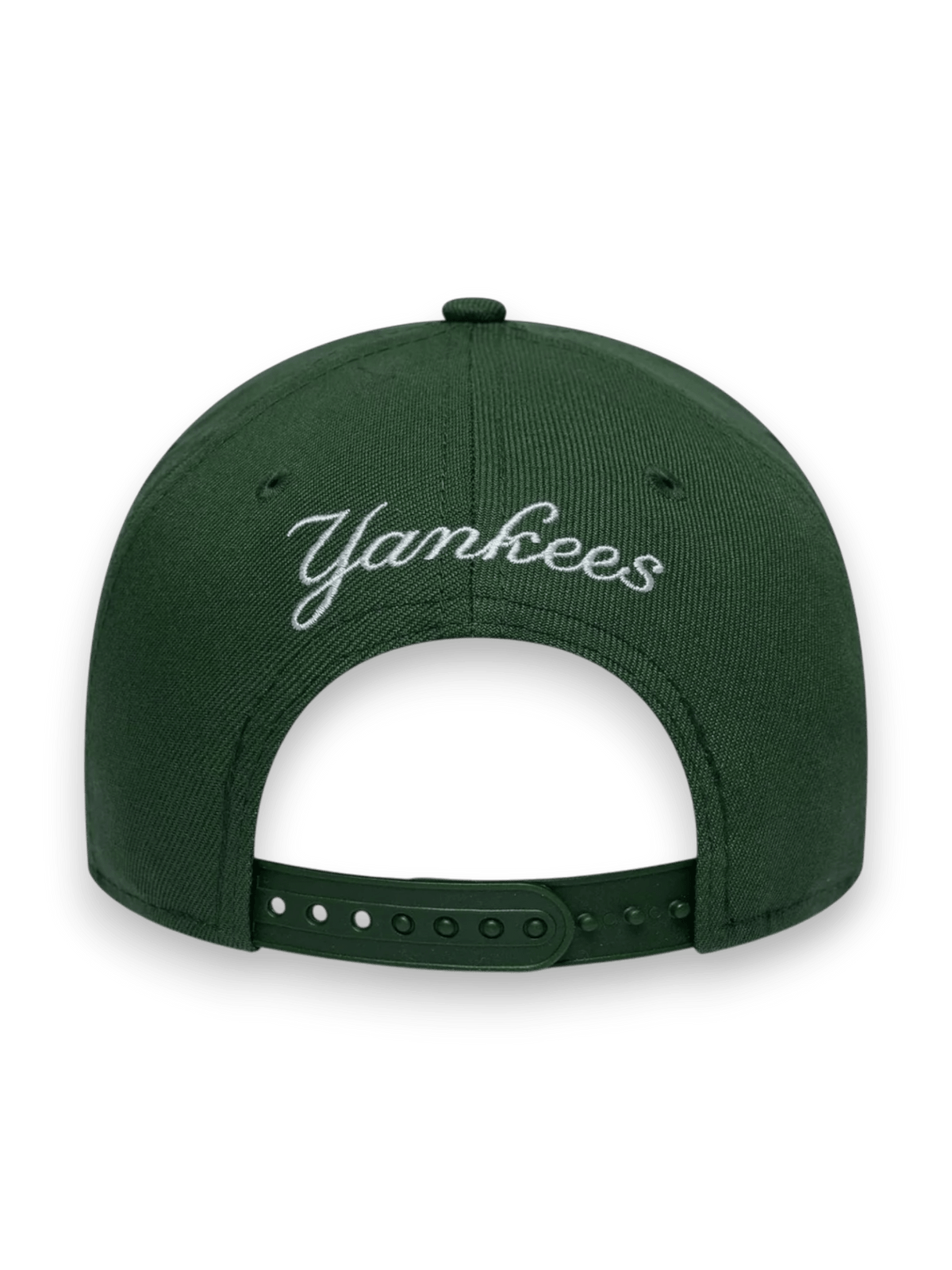 New Era E-Frame New York Yankees 9FORTY MLB Outline Script Dark Green