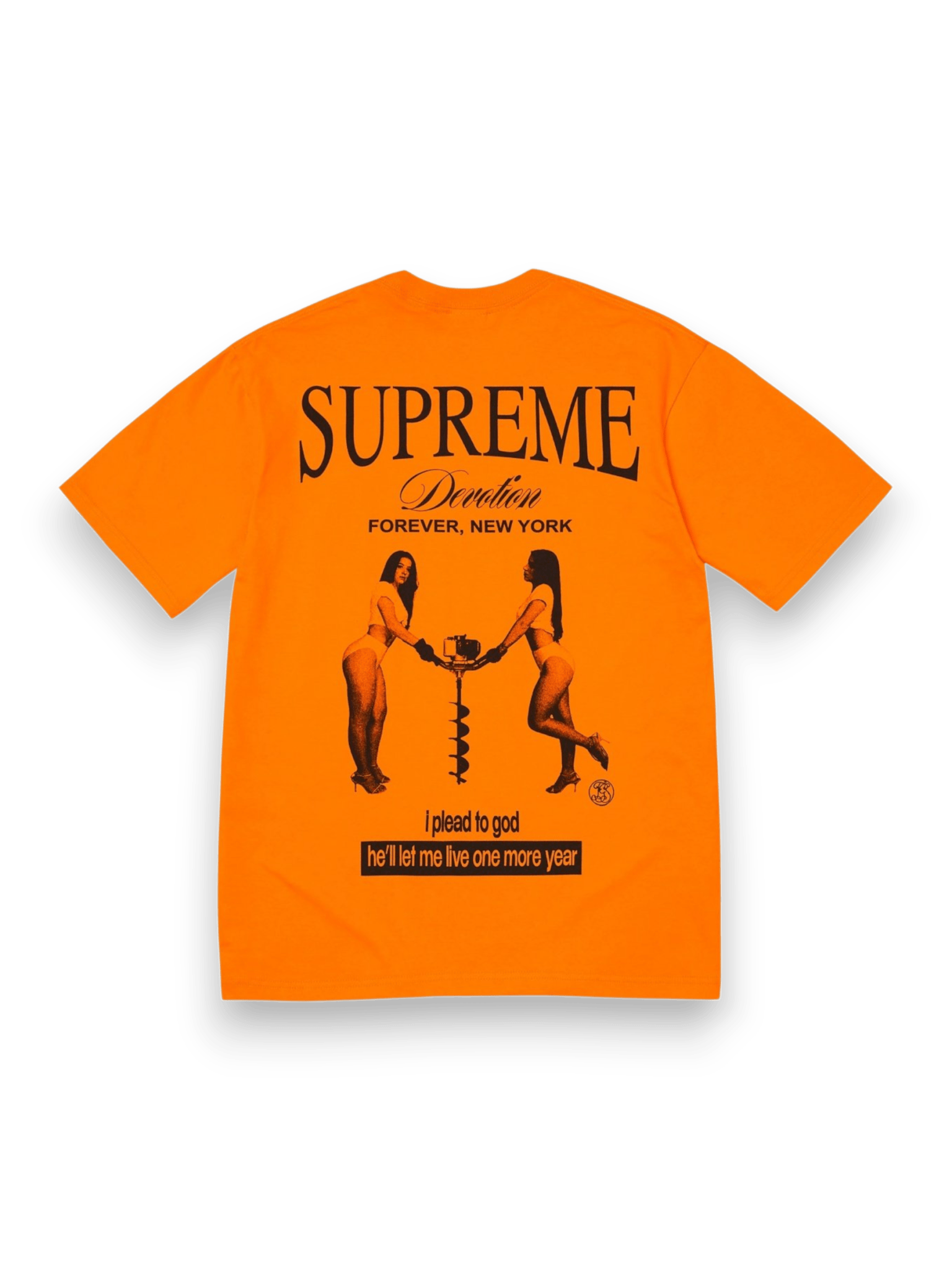Supreme Devotion Tee Orange