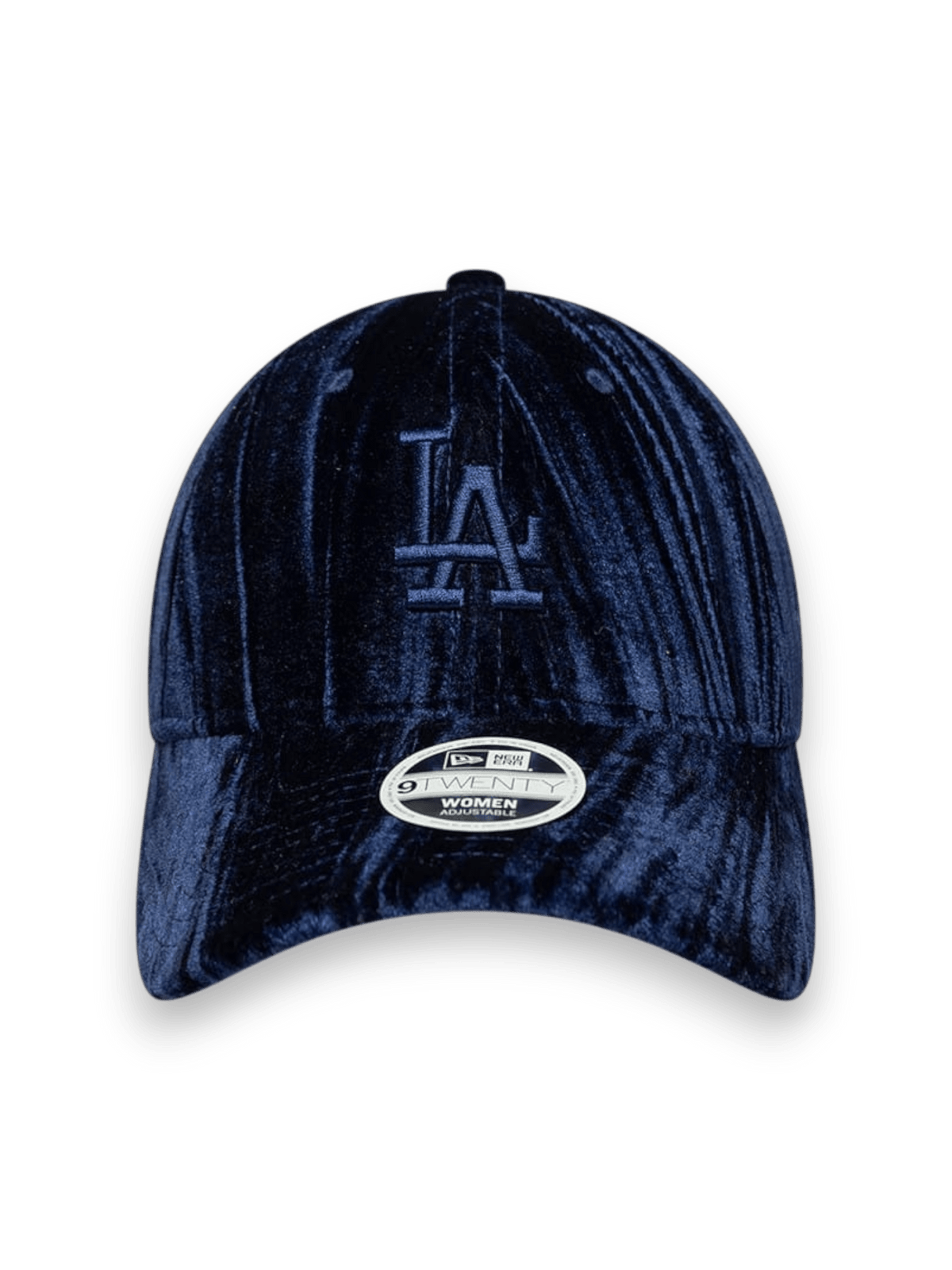 New Era Cap 9TWENTY LA Dodgers MLB Velluto Blue Navy Woman
