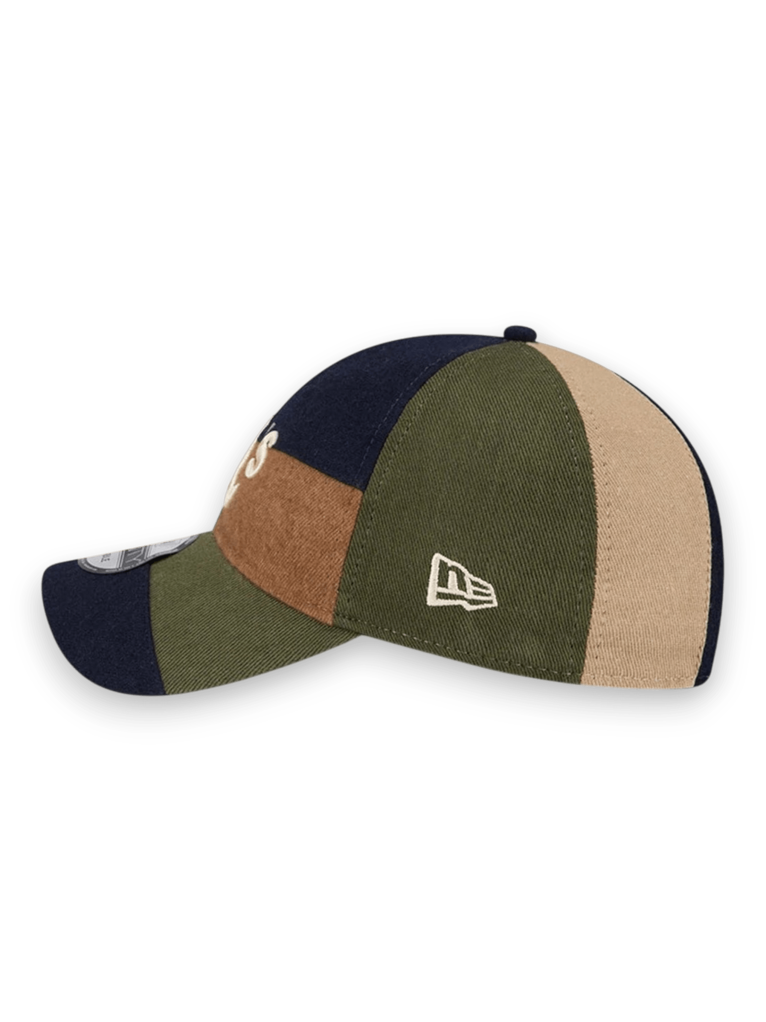 New Era 9TWENTY Athletics MLB Patchwork Marrone