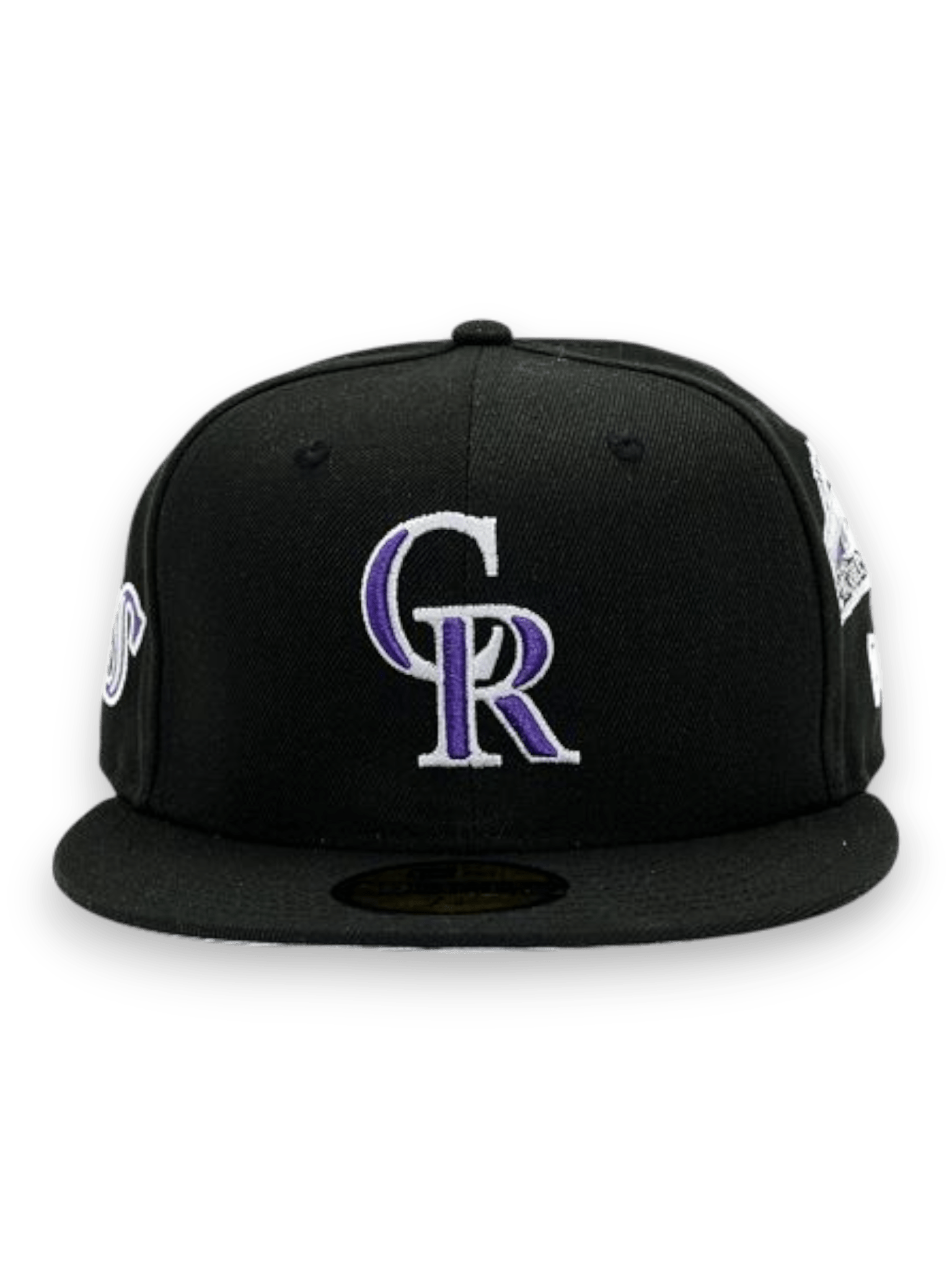 New Era MLB Image Drop All Over Print 59FIFTY Colorado Rockies Black
