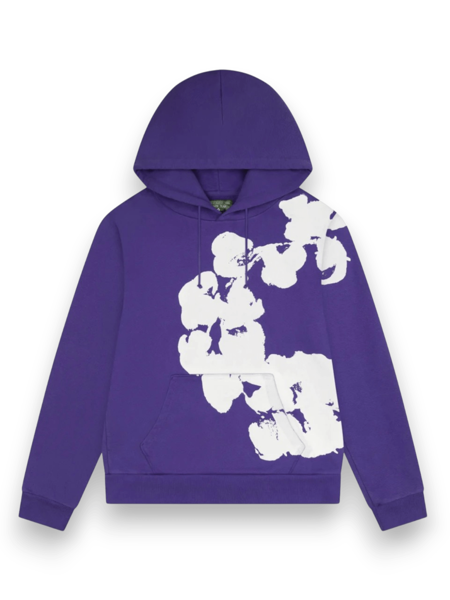 Denim Tears Big Cotton Wreath Sweatshirt Purple