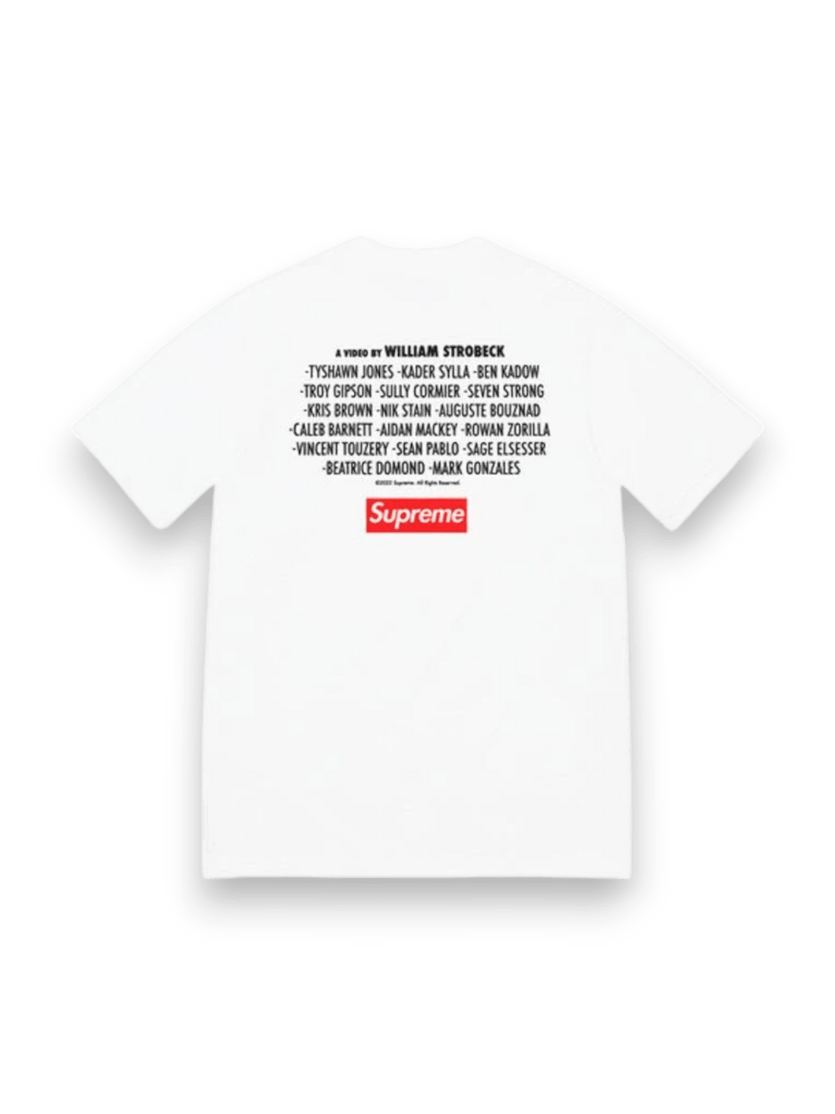 Supreme Play Dead Tee White
