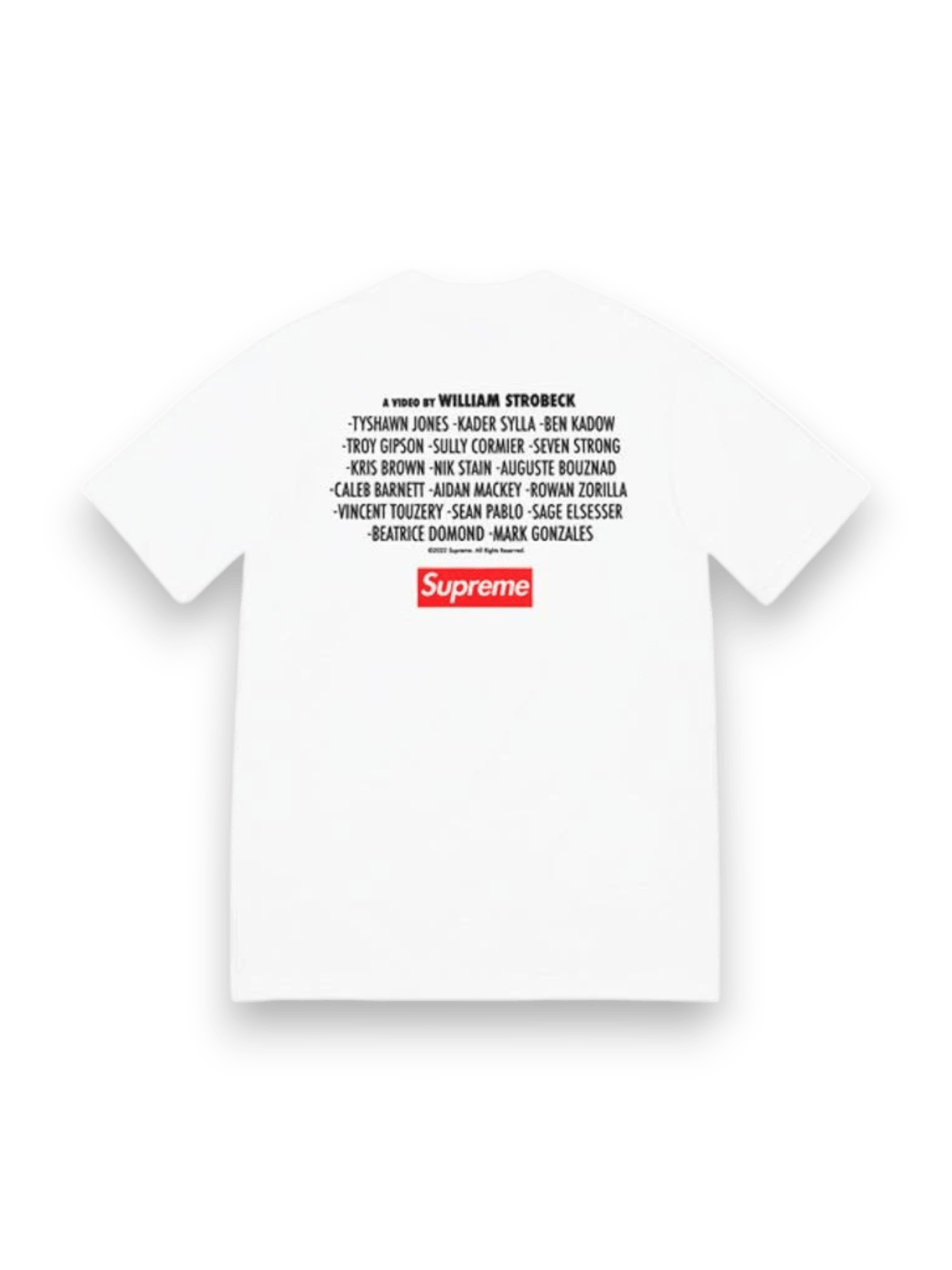 Supreme Play Dead Tee White