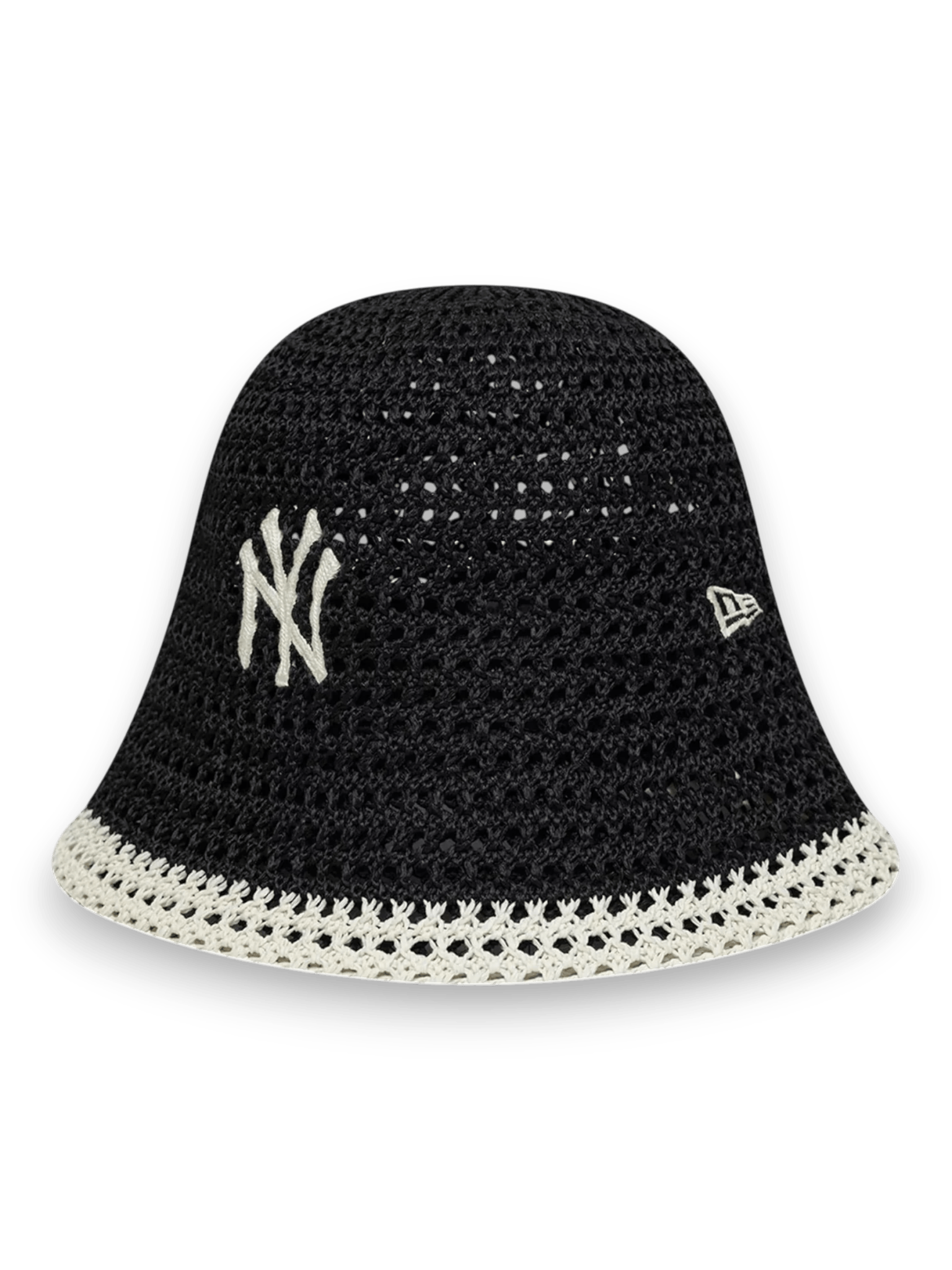 New Era New York Yankees Womens MLB Knitted Black Explorer Bucket Hat