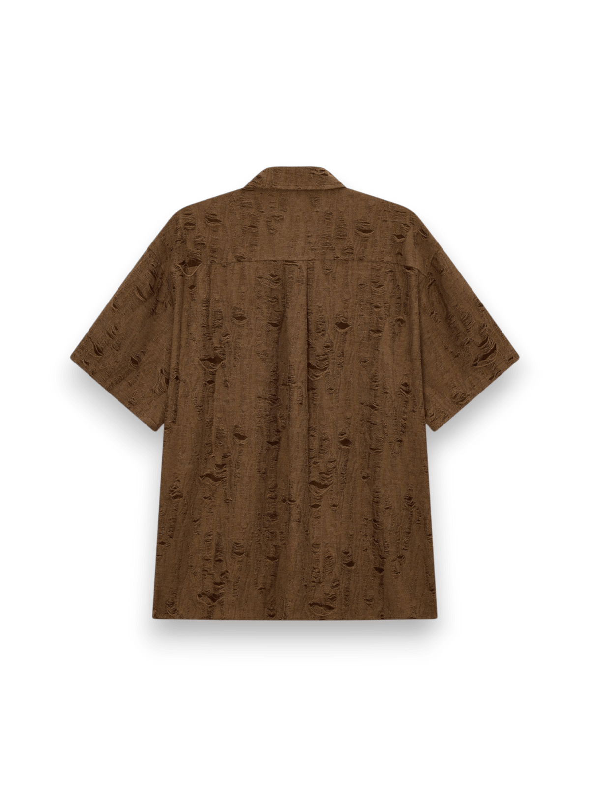 Acupuncture RAT RACE SHIRT S/S BROWN