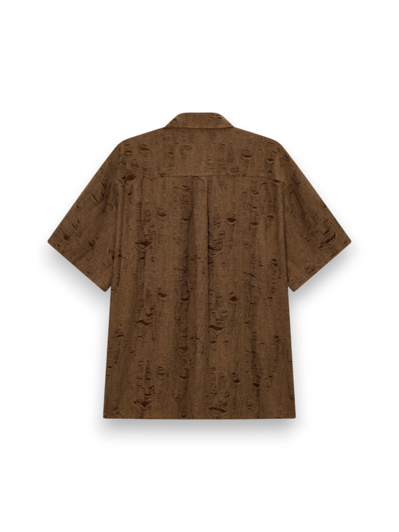 Acupuncture RAT RACE SHIRT S/S BROWN