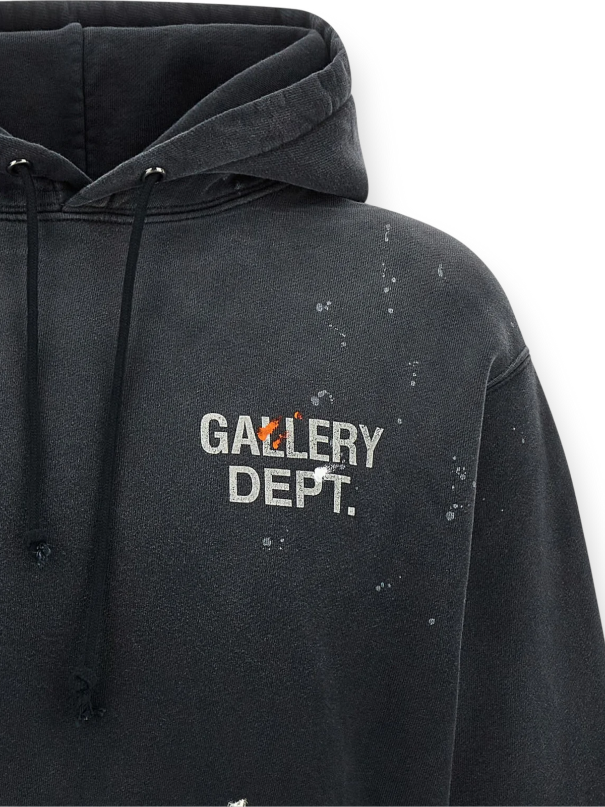 Gallery Dept Paint Logo Hoodie, Black