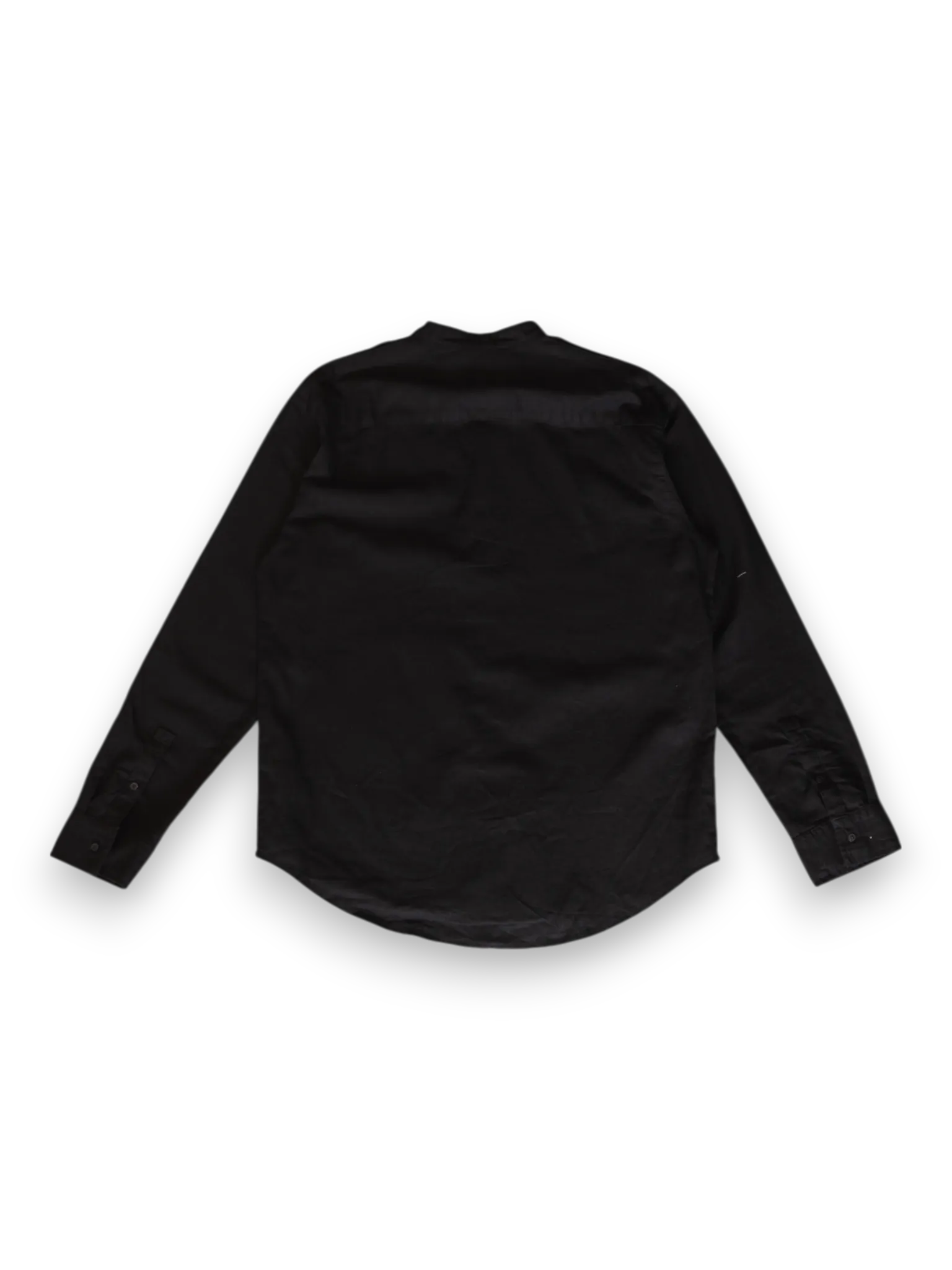 Estate al Forte long sleeve black linen Shirt