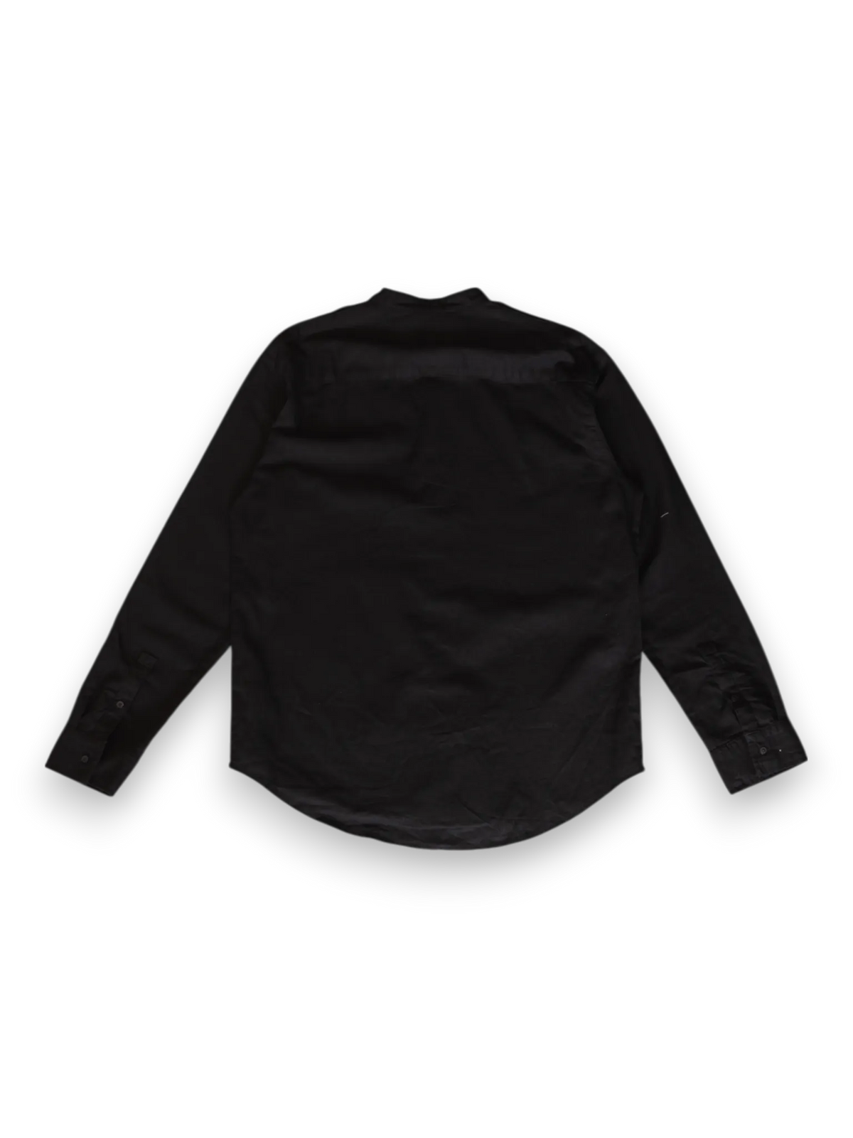 Estate al Forte long sleeve black linen Shirt