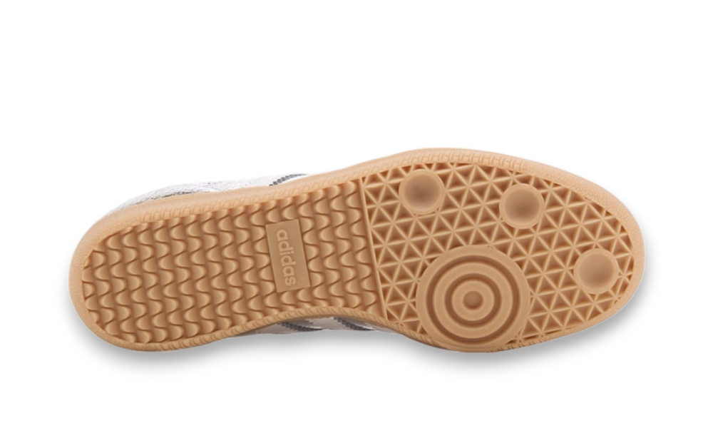 adidas Samba OG Silver Metallic Cracked Leather