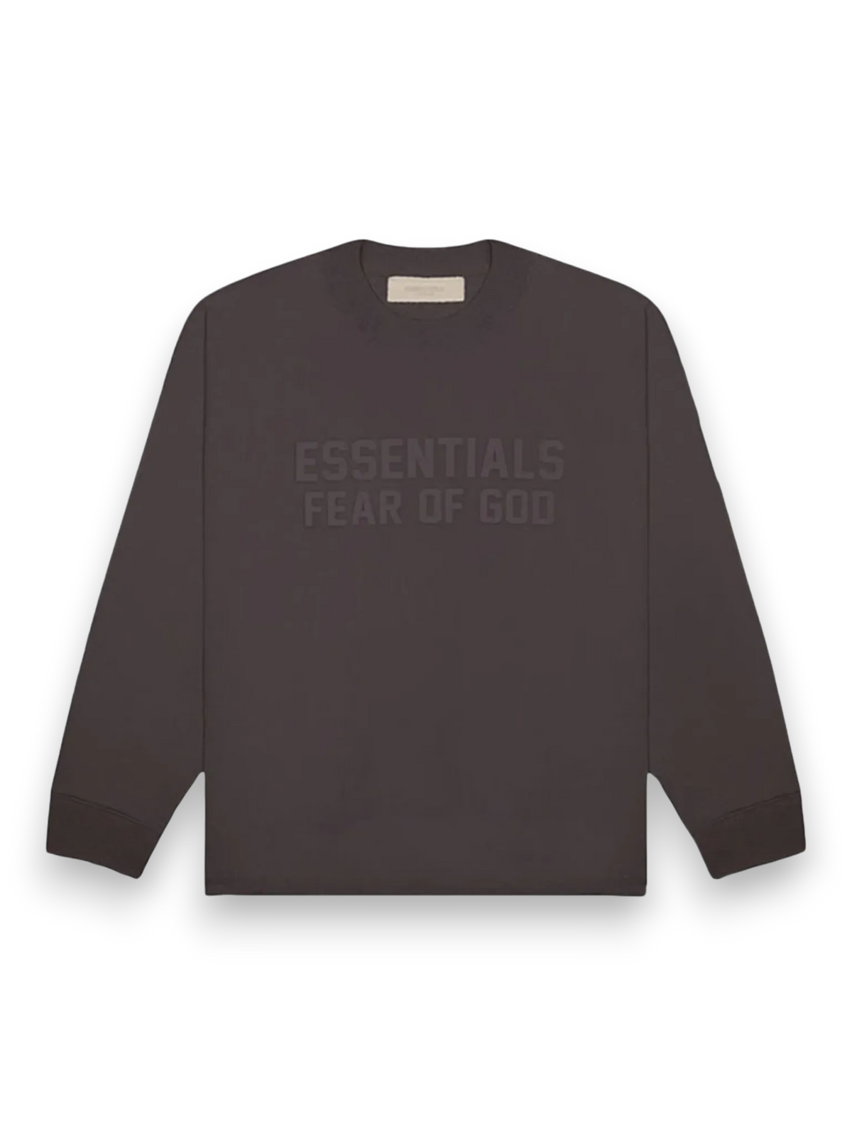 Fear of God Essentials Relaxed Crewneck (SS23) Off Black