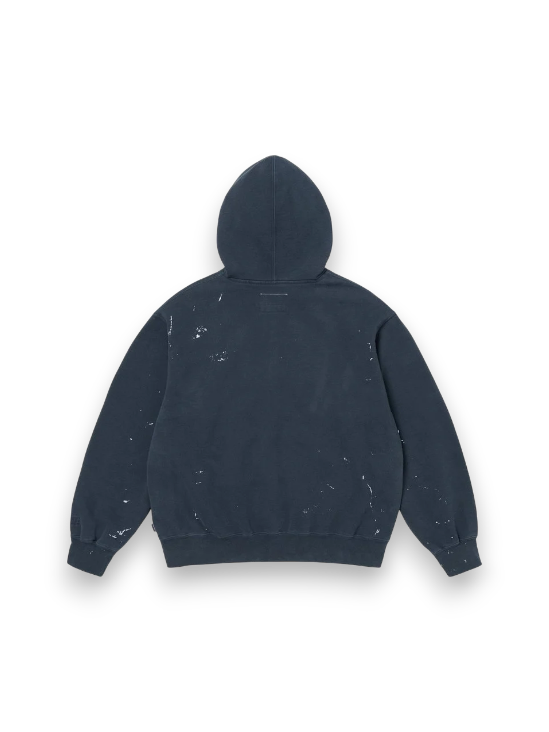 Supreme®/MM6 Maison Margiela Box Logo Zip Up Hooded Sweatshirt "Navy" (SS26)