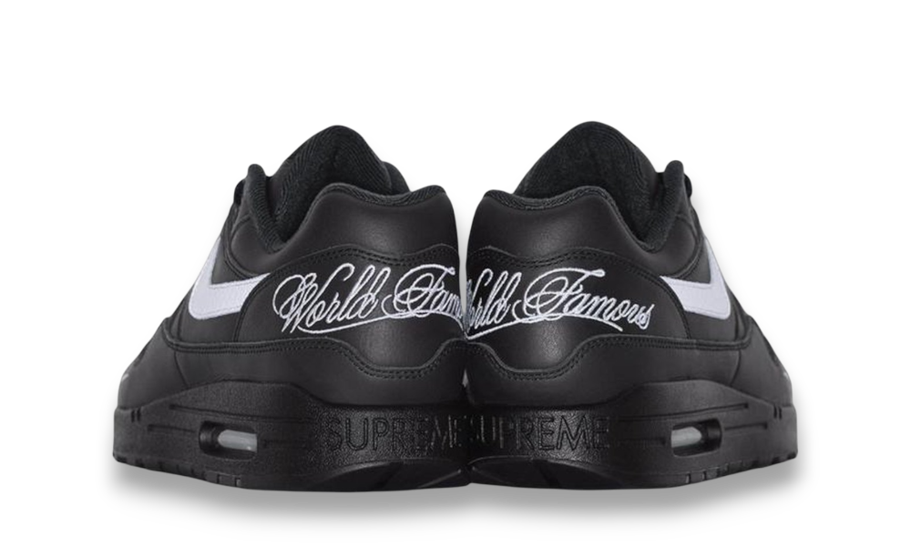 Supreme®/Nike® Air Max 1 Black