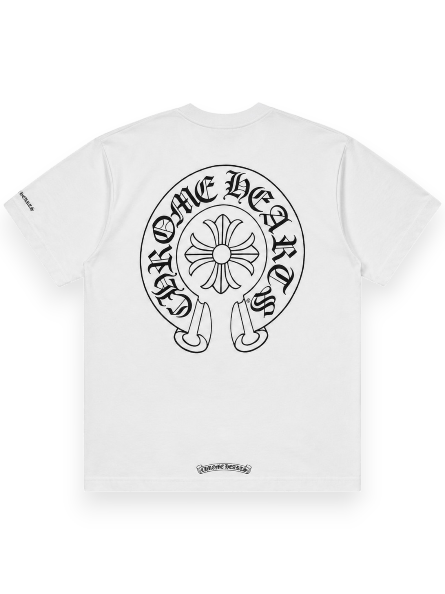 Chrome hearts Horse Shoe Logo Pocket T-Shirt White