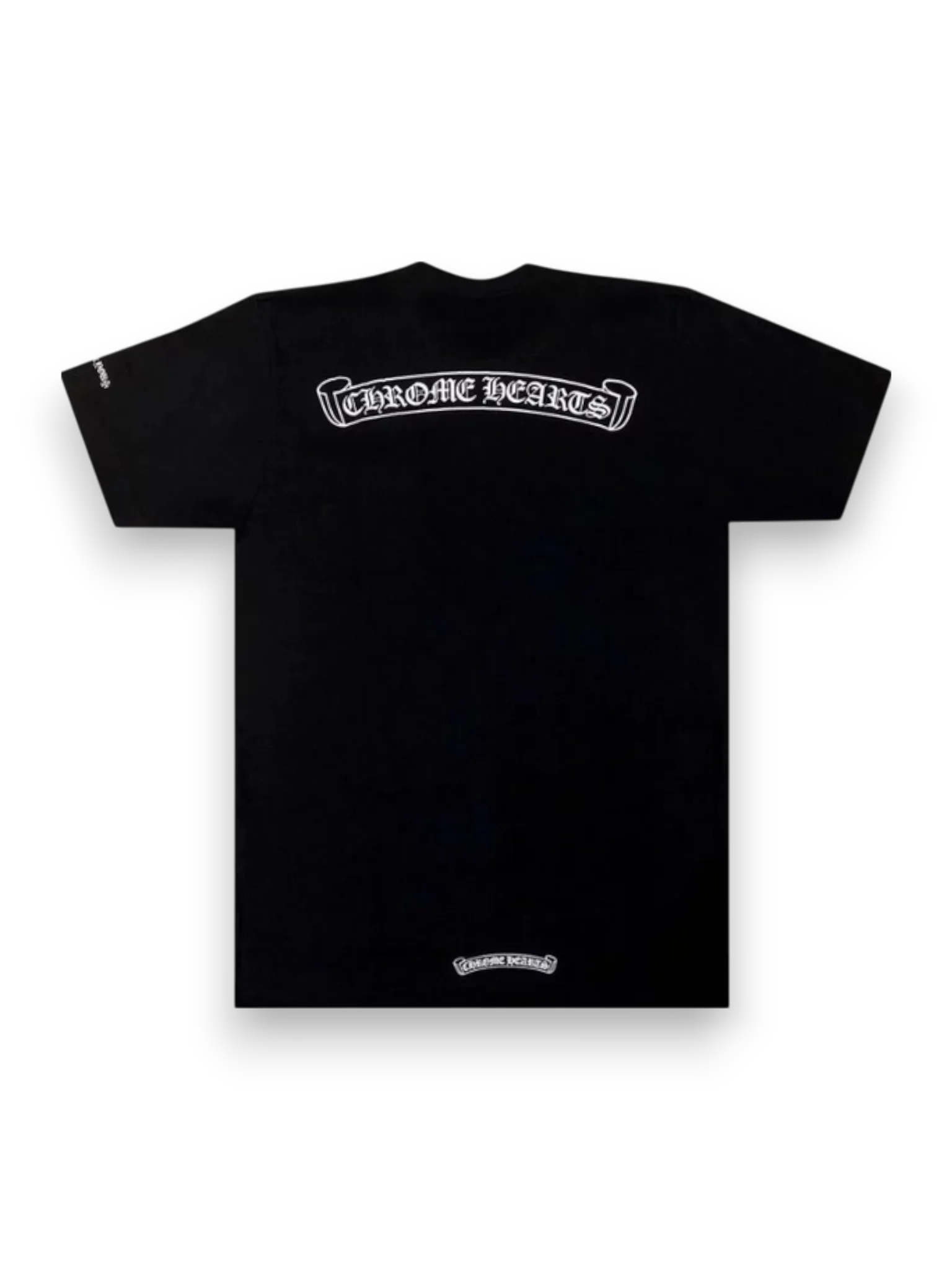 Chrome Hearts Scroll Logo T-shirt Black