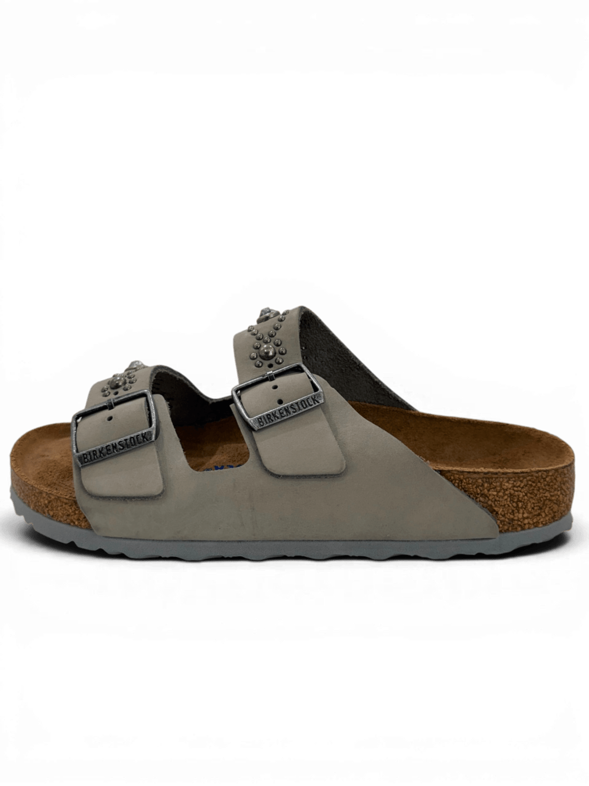 HTC X BIRKENSTOCK ARIZONA SFB NUBUCK STUDS SUEDE DOVE GREY