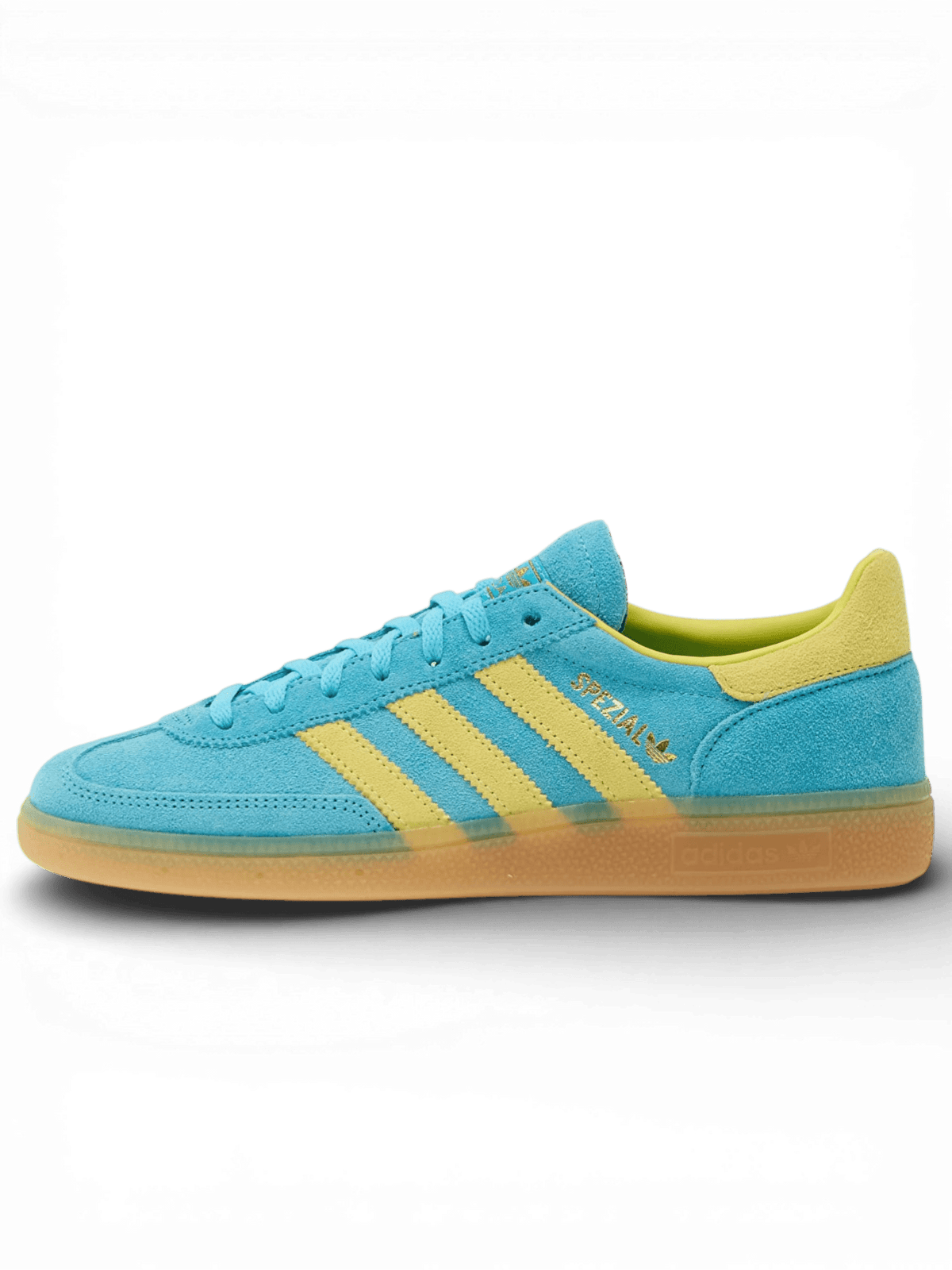 adidas Handball Spezial Blue Glow Bright Yellow (Women's)