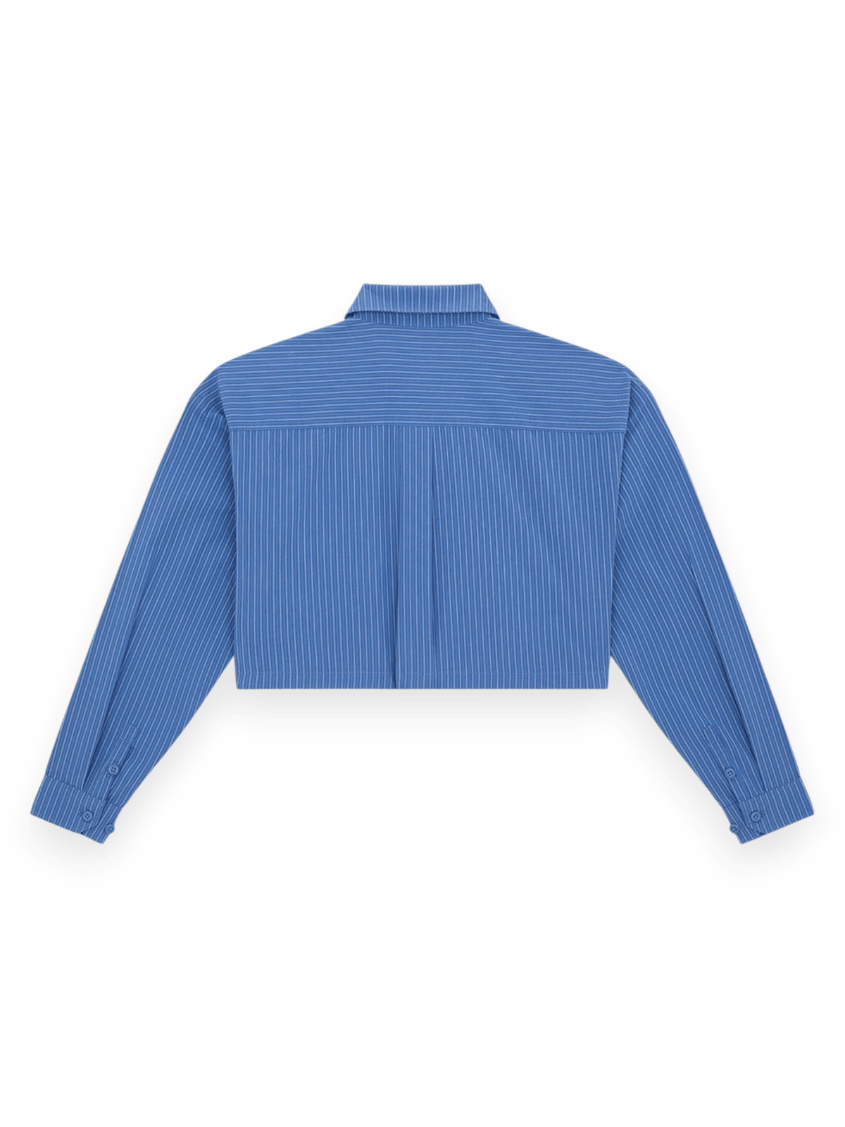 Dickies Shalimar Cropped Shirt Dutch Blue