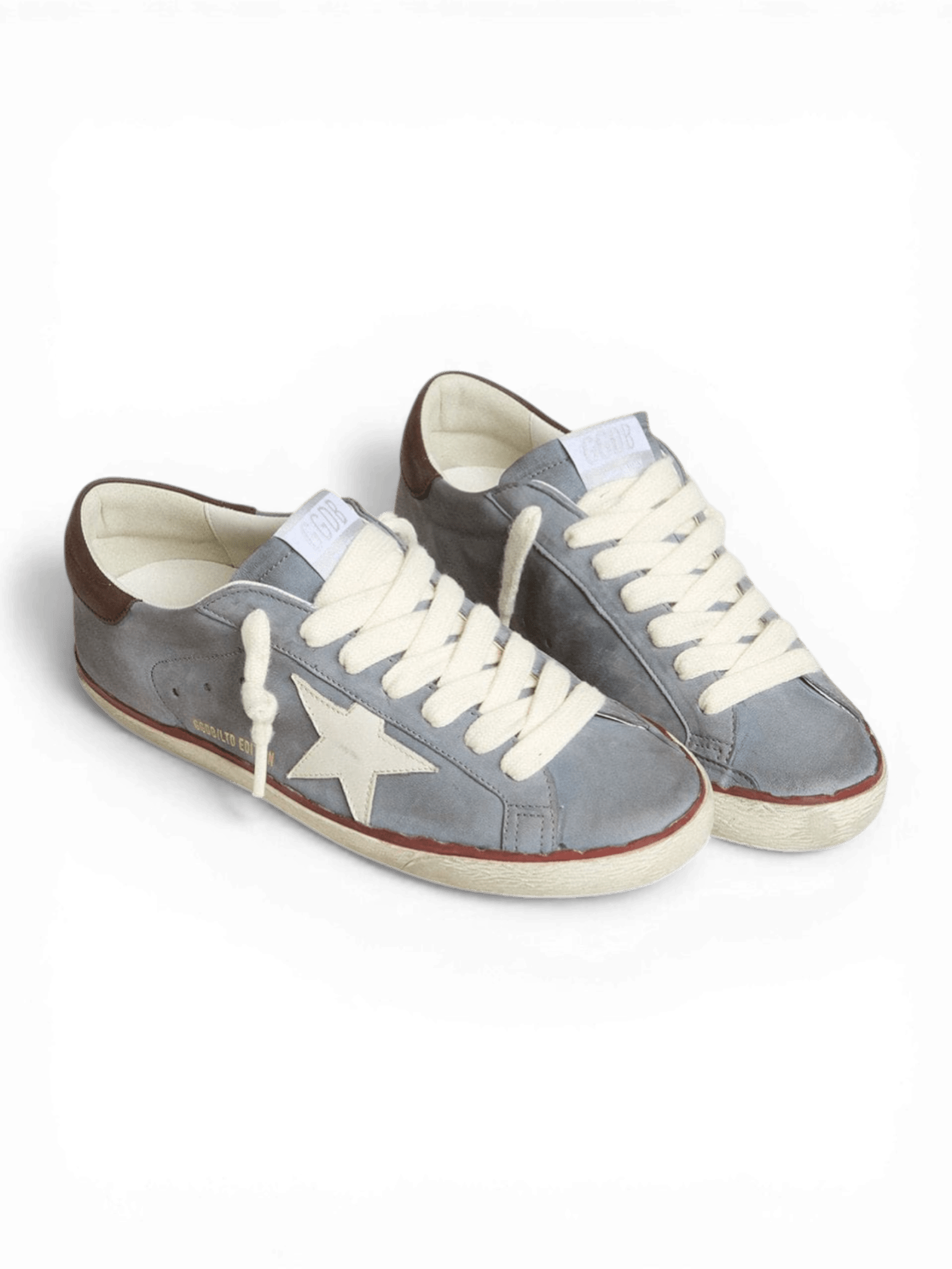 Golden Goose Super-Star Nabuk Blue Denim