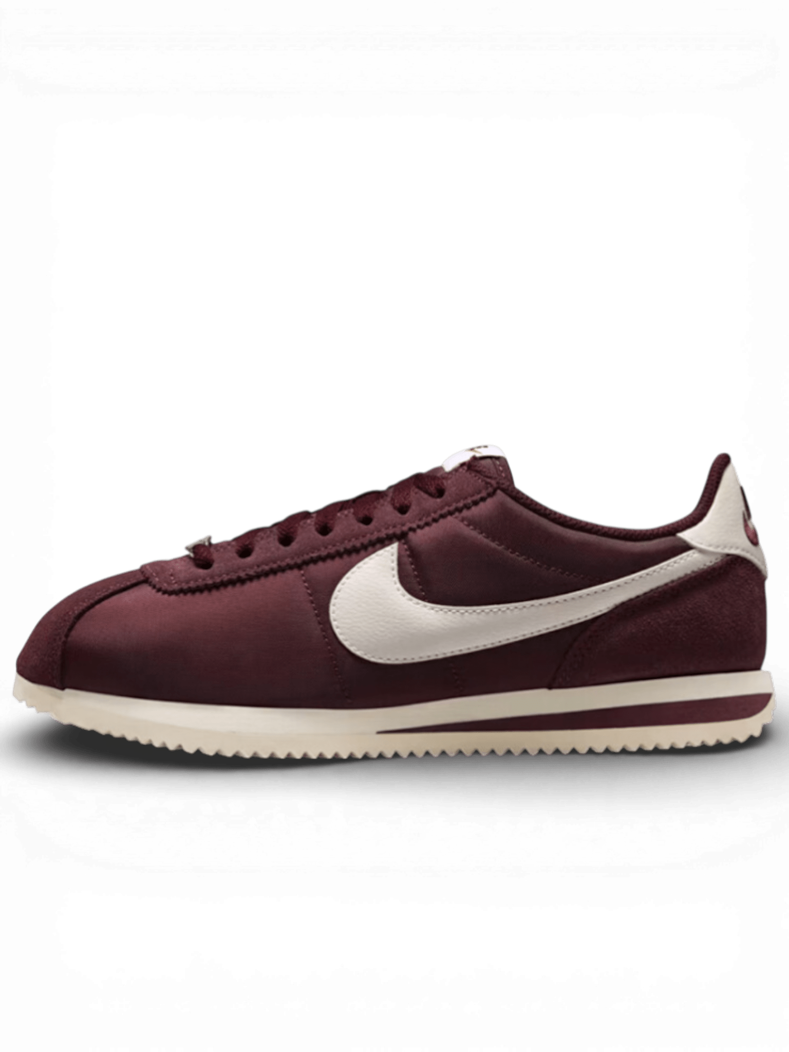 Nike Cortez Textile Burgundy Crush Sail (Women's)