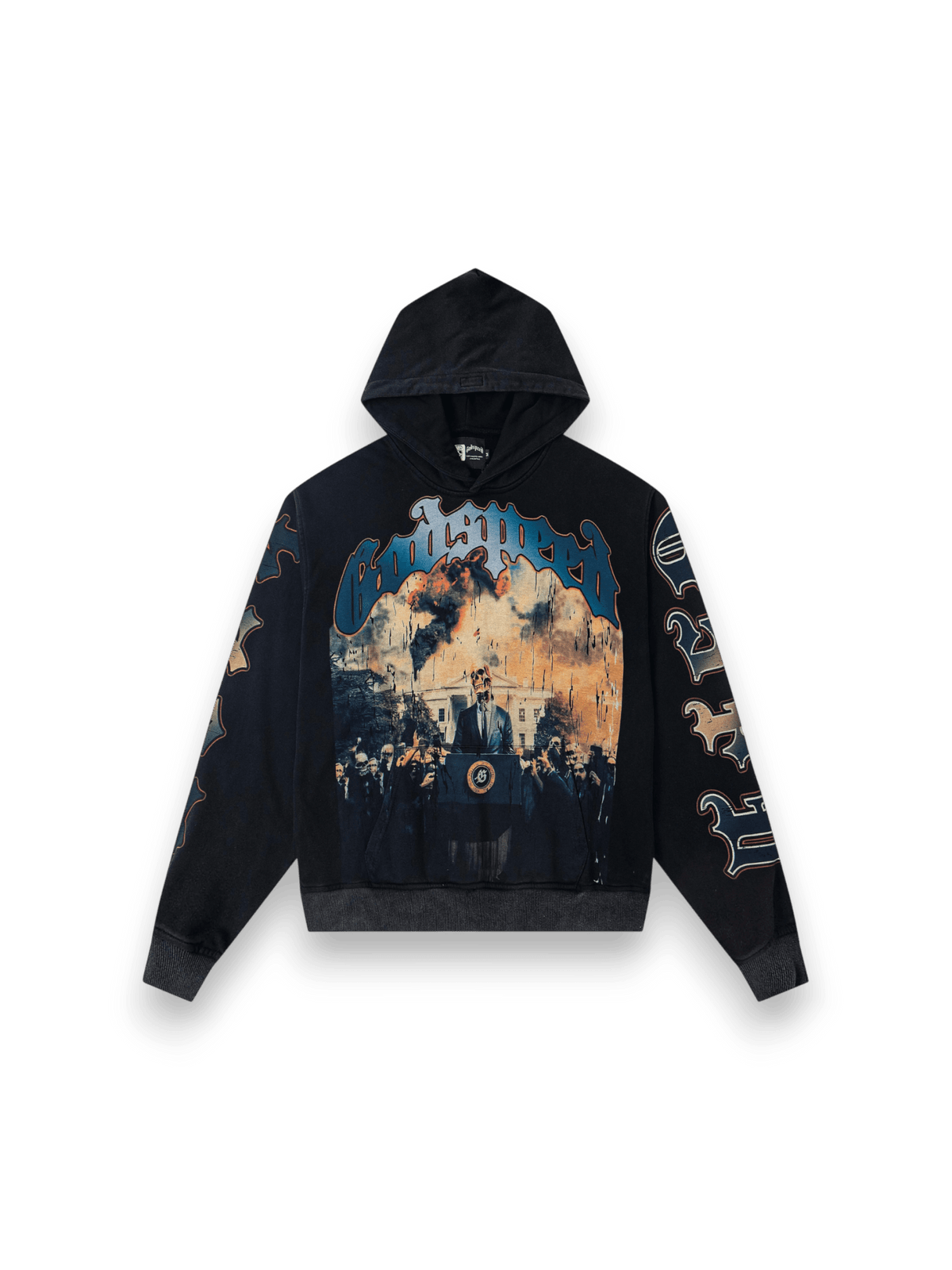 Godspeed R.O.R. Hoodie Washed Black