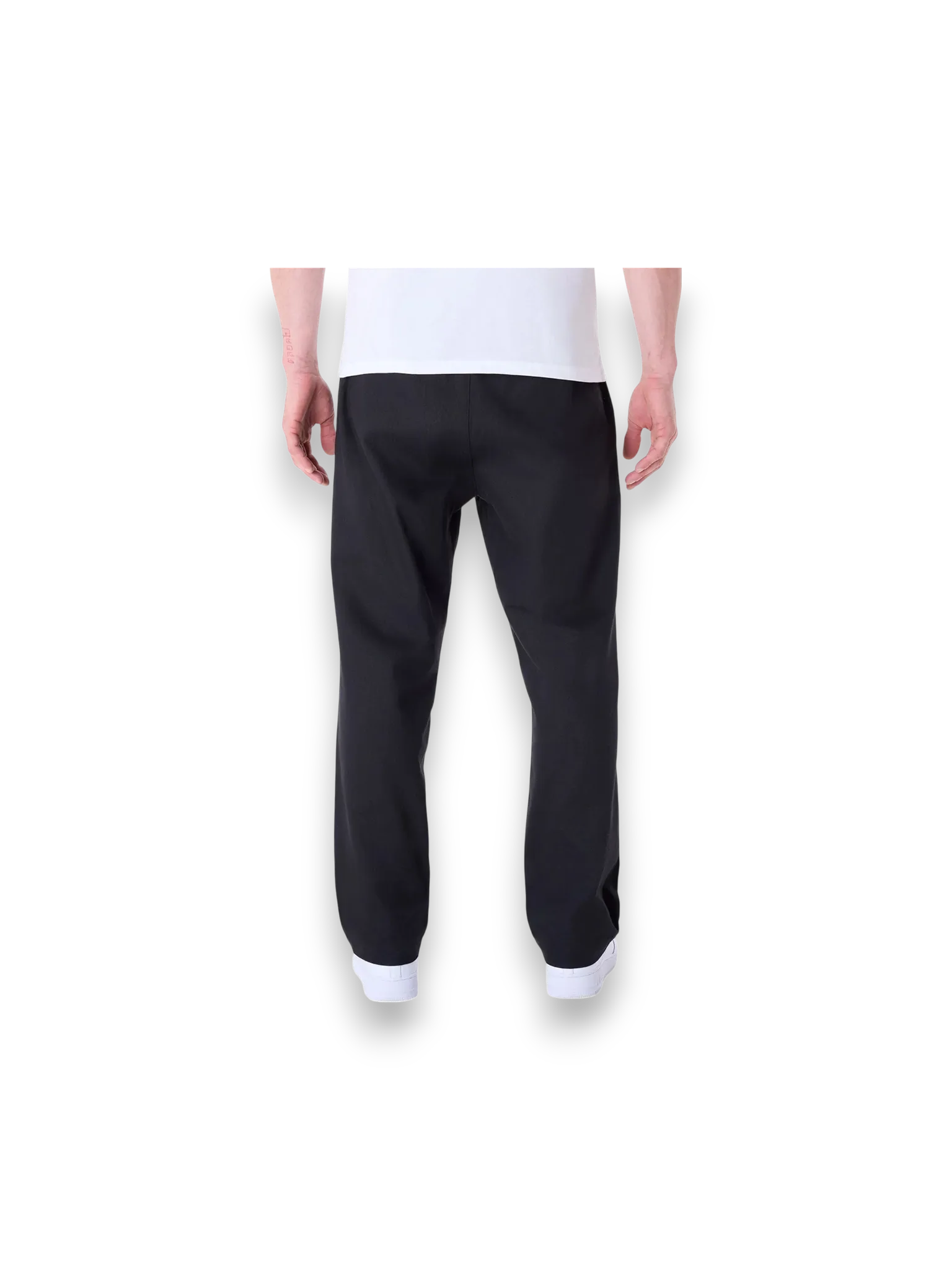 New Era Black Chino Trousers
