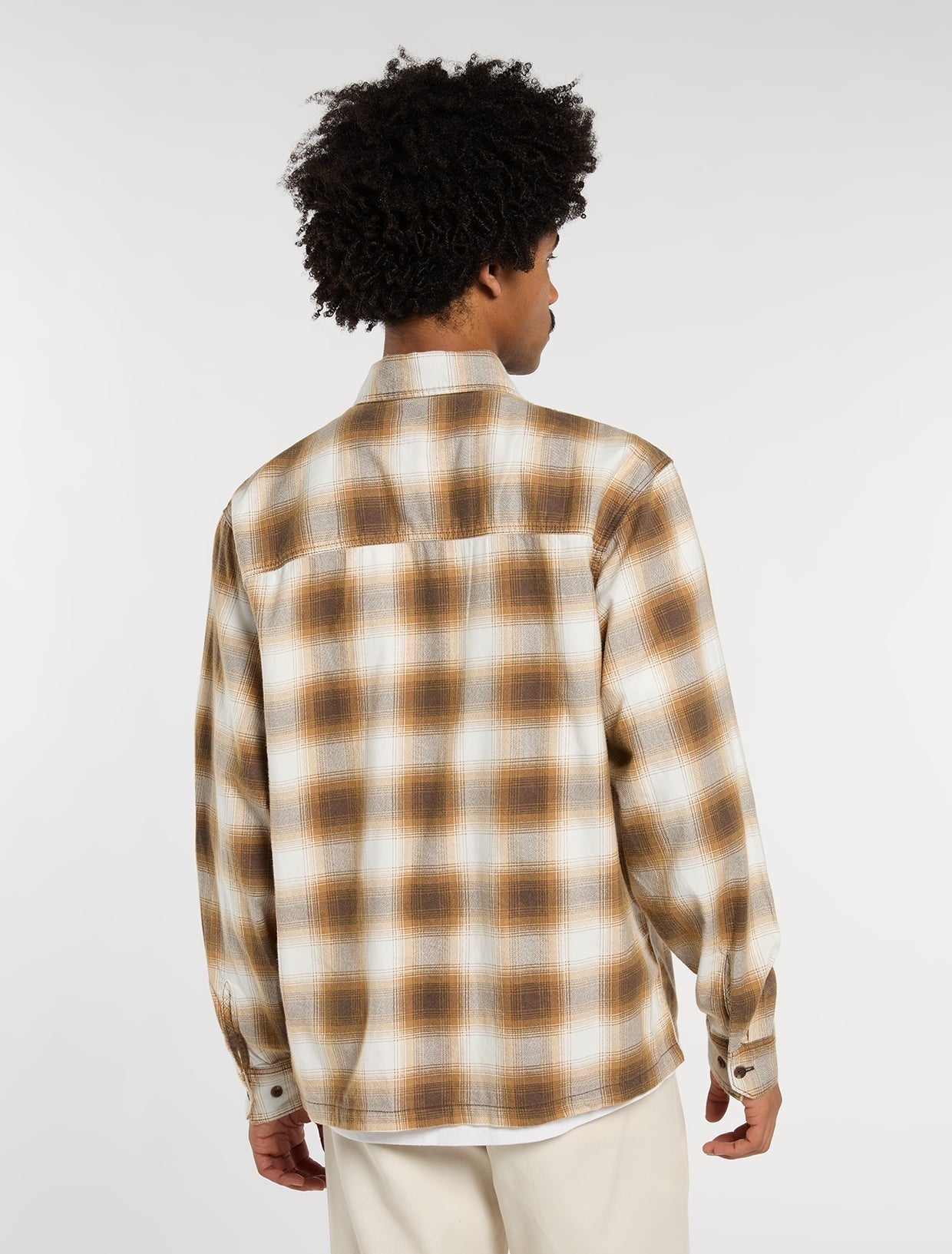 Dickies Gulfport Flannel Shirt Brown