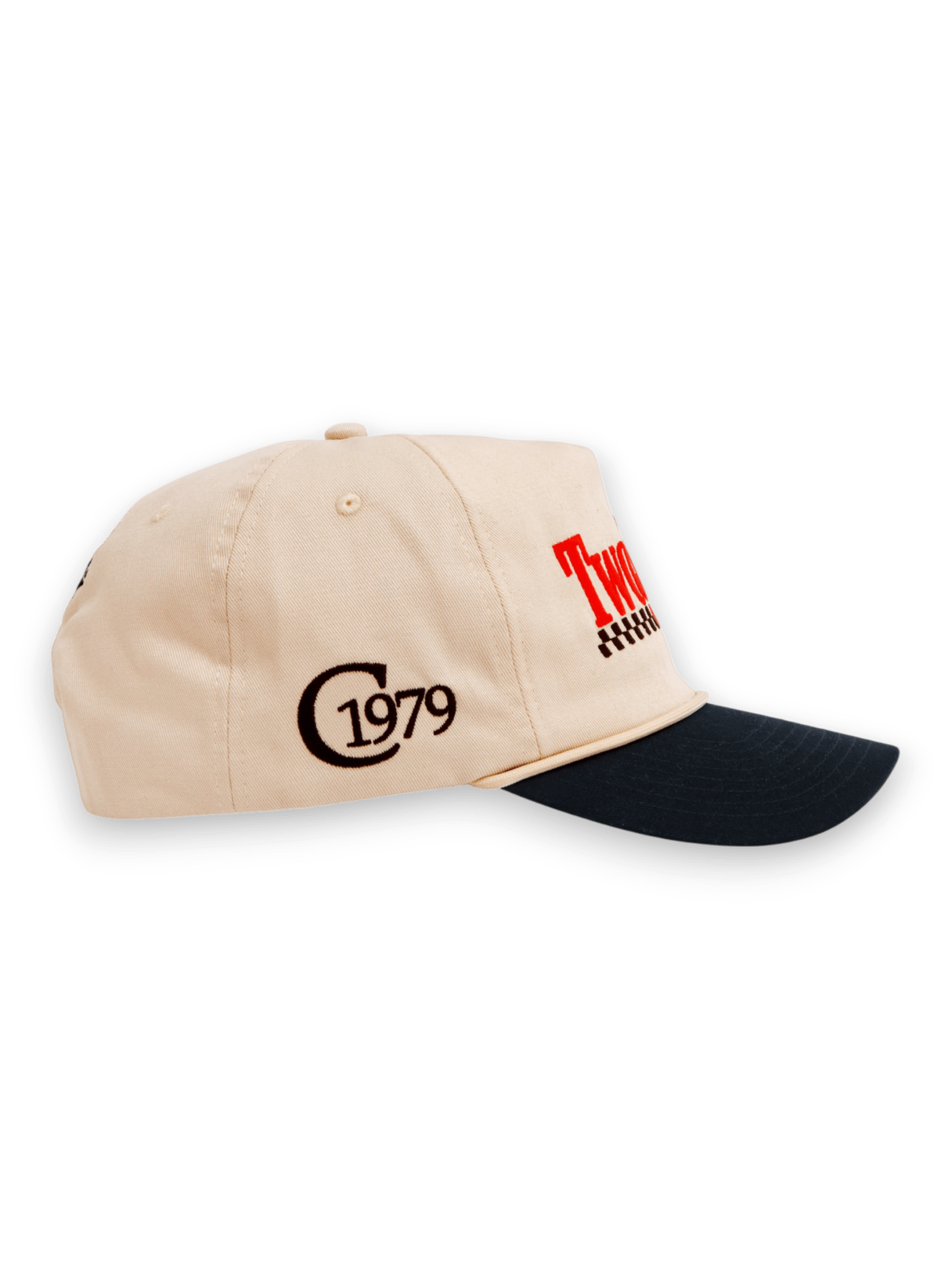 Twojeys Cream Racing Cap