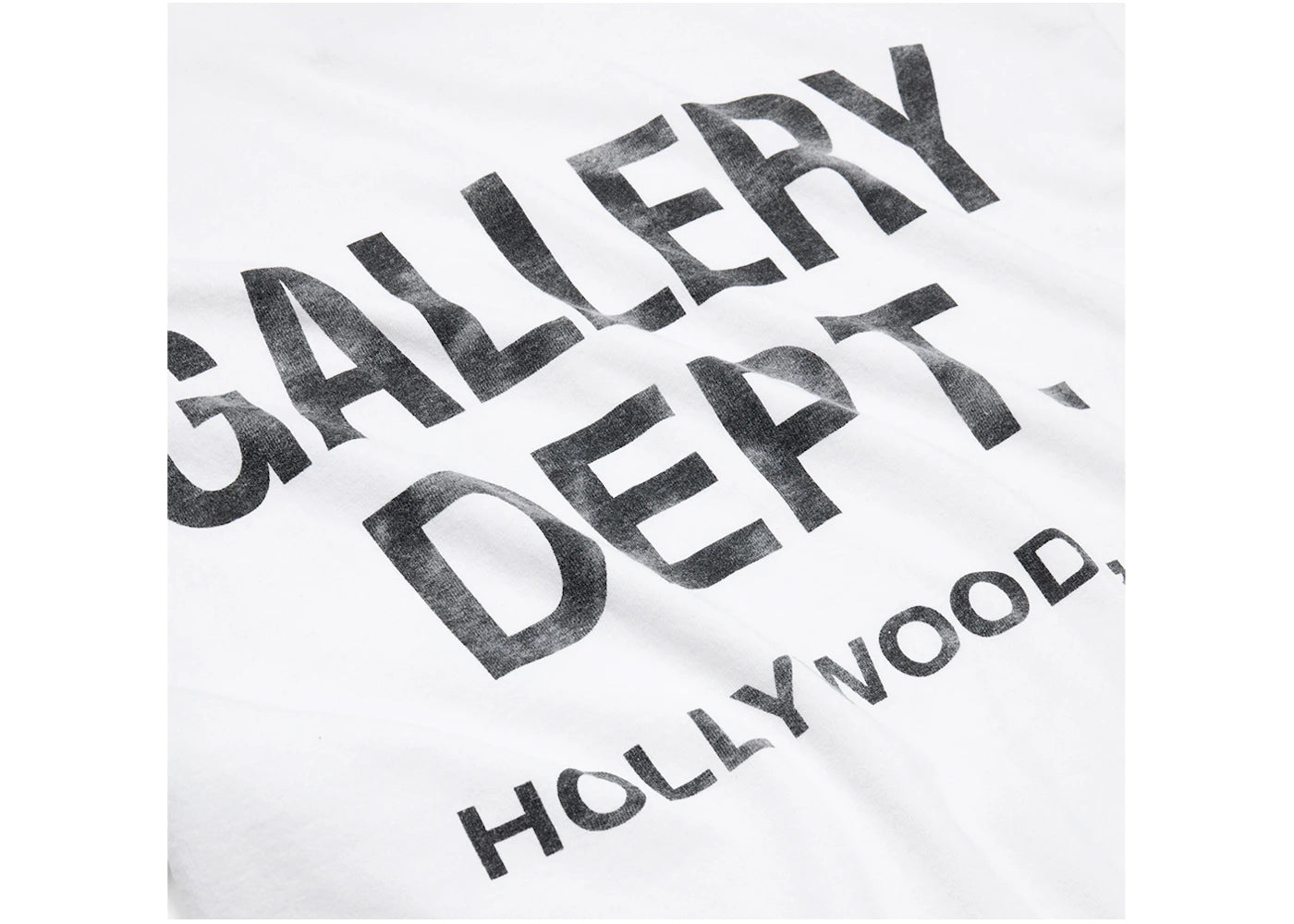 Gallery Dept. Souvenir T-Shirt White Black
