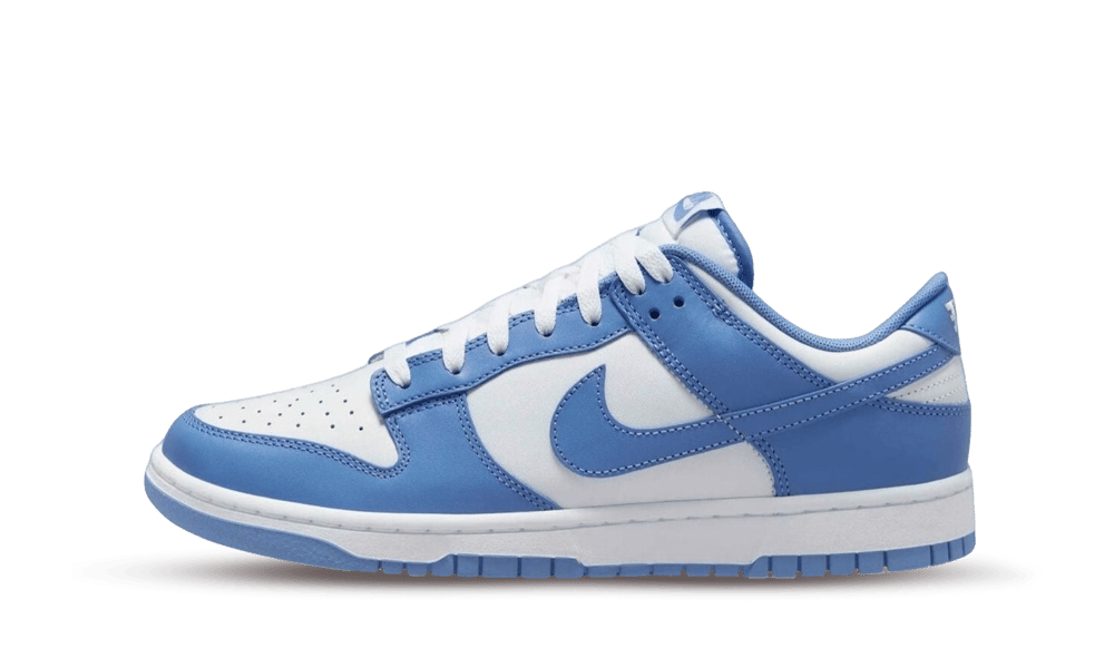 Blue and white nikes online